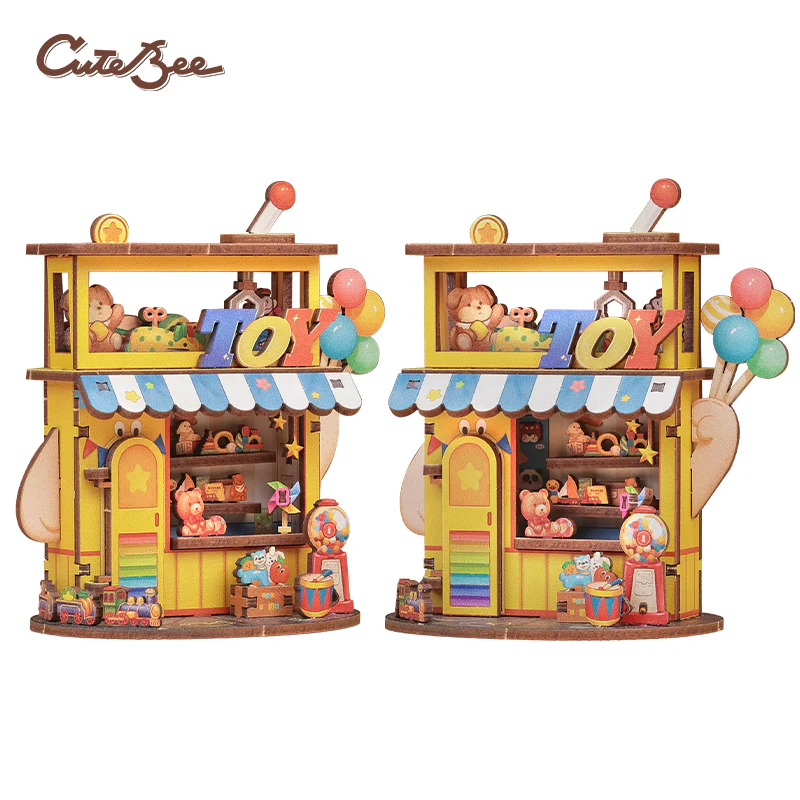 TALEBOX CORNER - Mini House Kit - Toy Store - 56pc