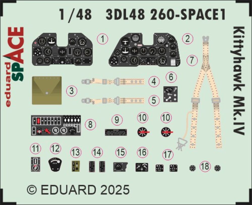 Kittyhawk Mk.IV SPACE for Eduard