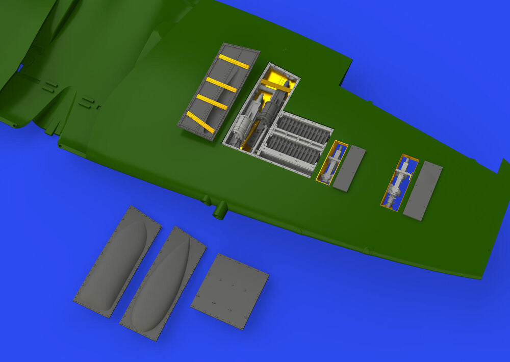 Spitfire Mk.Vc gun bays 1/48 for EDUARD