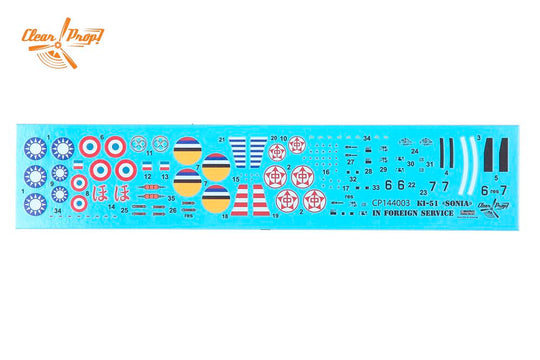 Ki-51 Sonia (2 in box) in foreign service