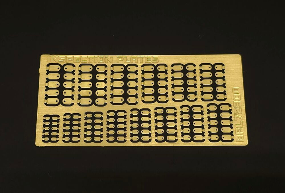 Inspection plates-round rectangular