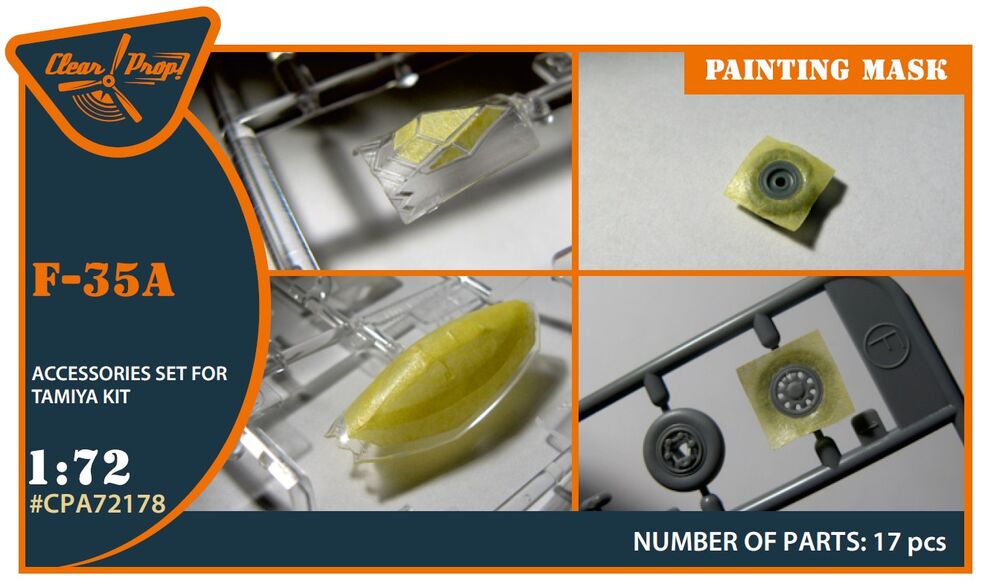 F-35A painting mask for Tamiya kit