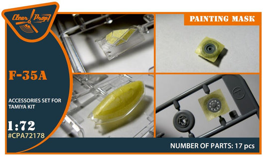 F-35A painting mask for Tamiya kit
