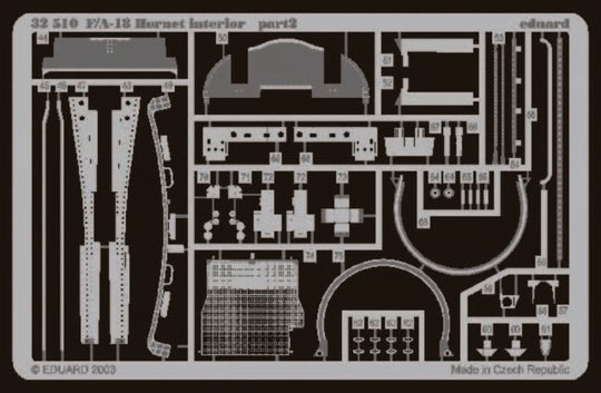F-18C interior für Academy Bausatz
