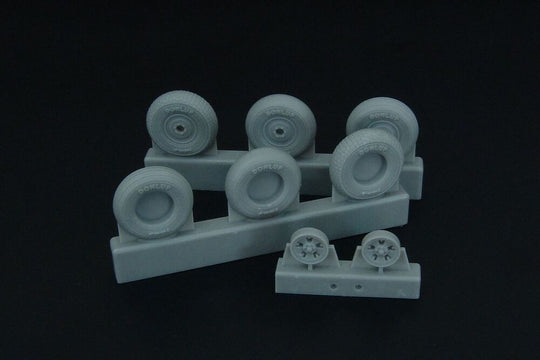 Spitfire 5 spoke wheels set (3 types of tires)