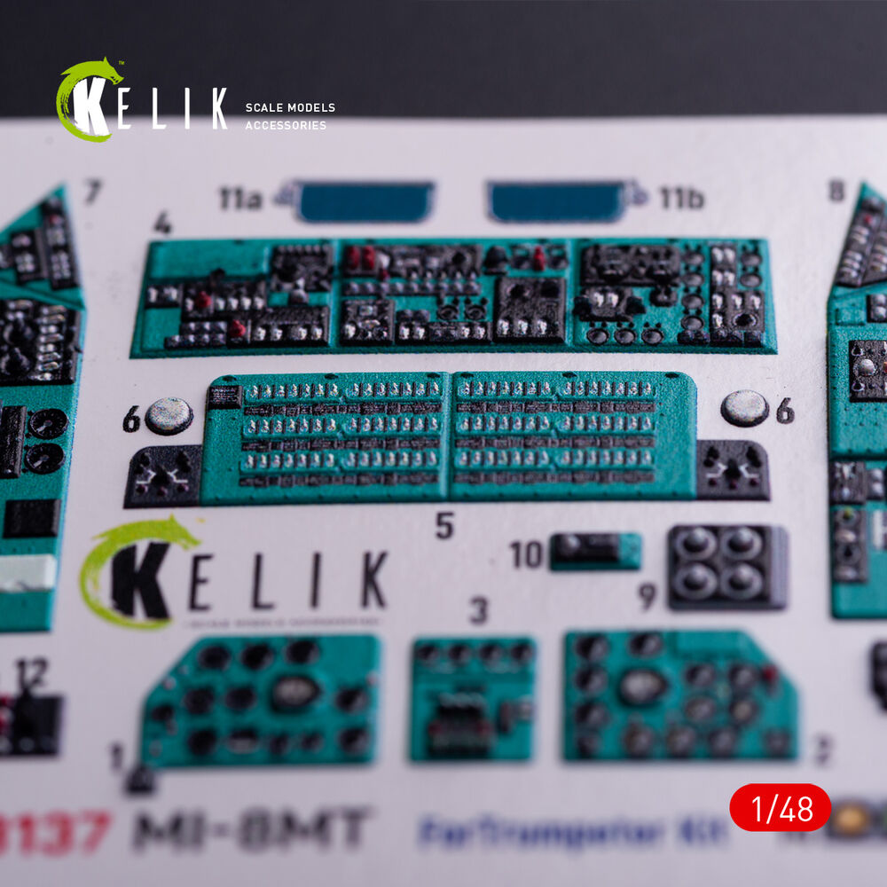Mi-8MT - interior 3D decals for Trumpeter kit