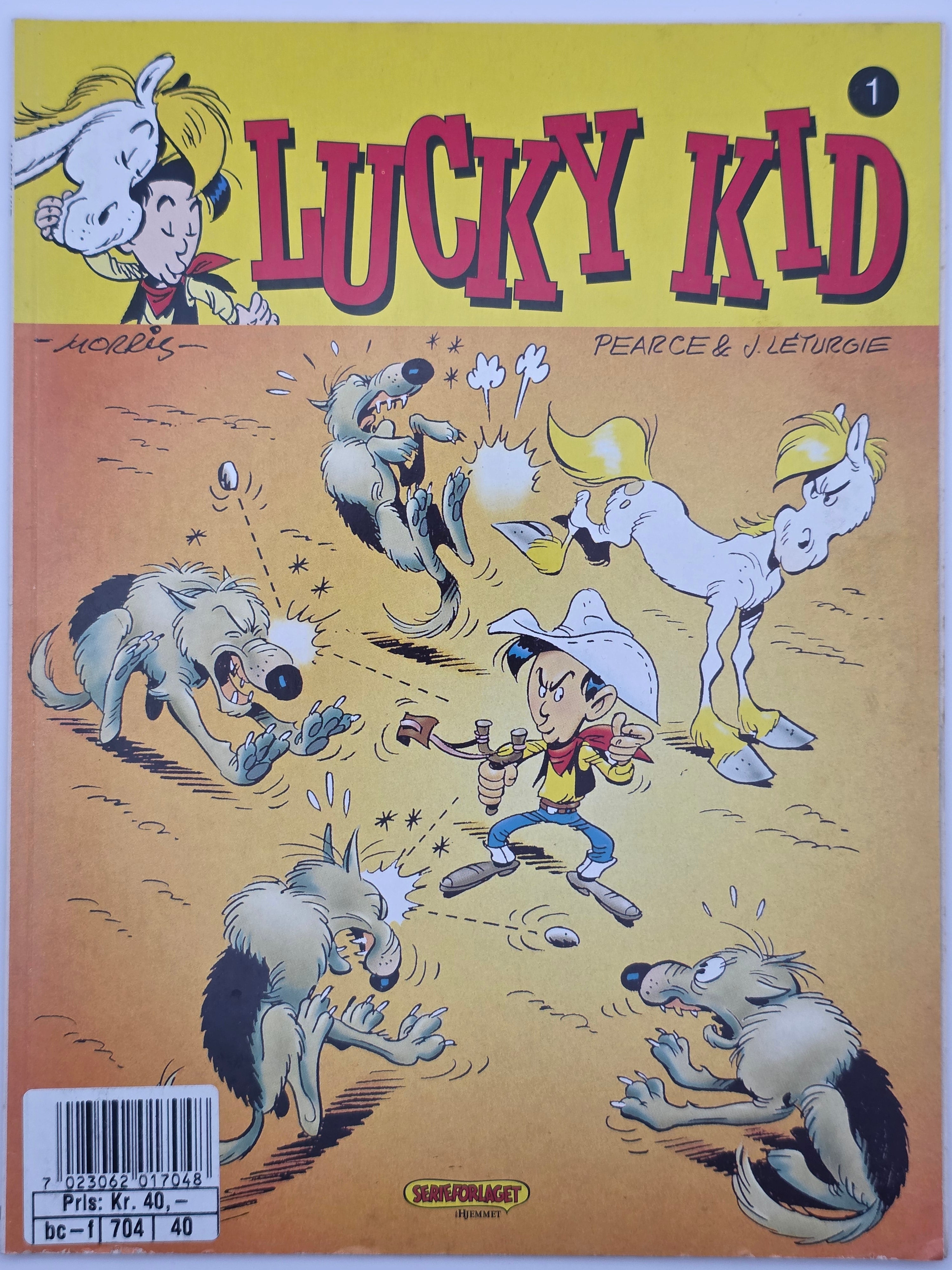 Lucky Kid. 1981. Tegneseriealbum.