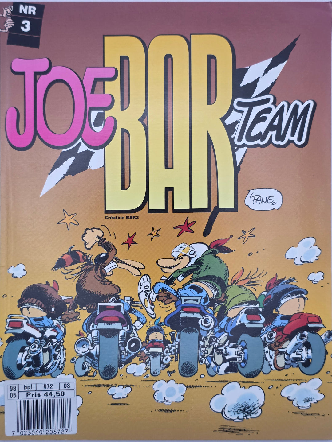 Joebar Team nr. 3. 1998. Tegneseriealbum.
