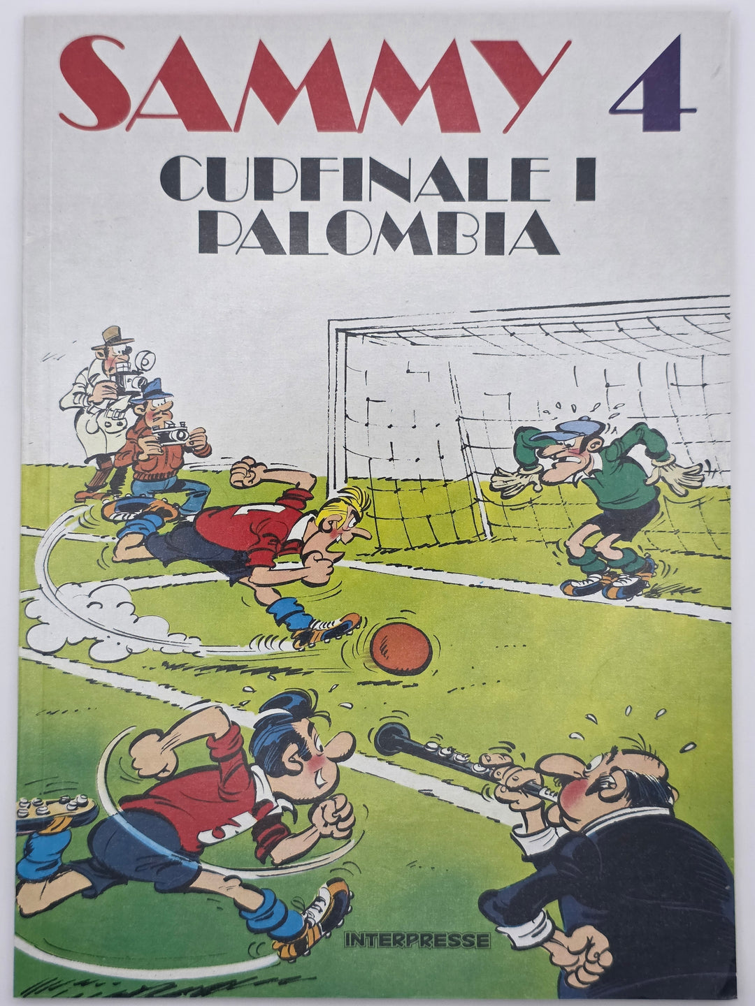 Sammy 4: Cupfinale i Palombia. 1975. Tegneseriealbum.