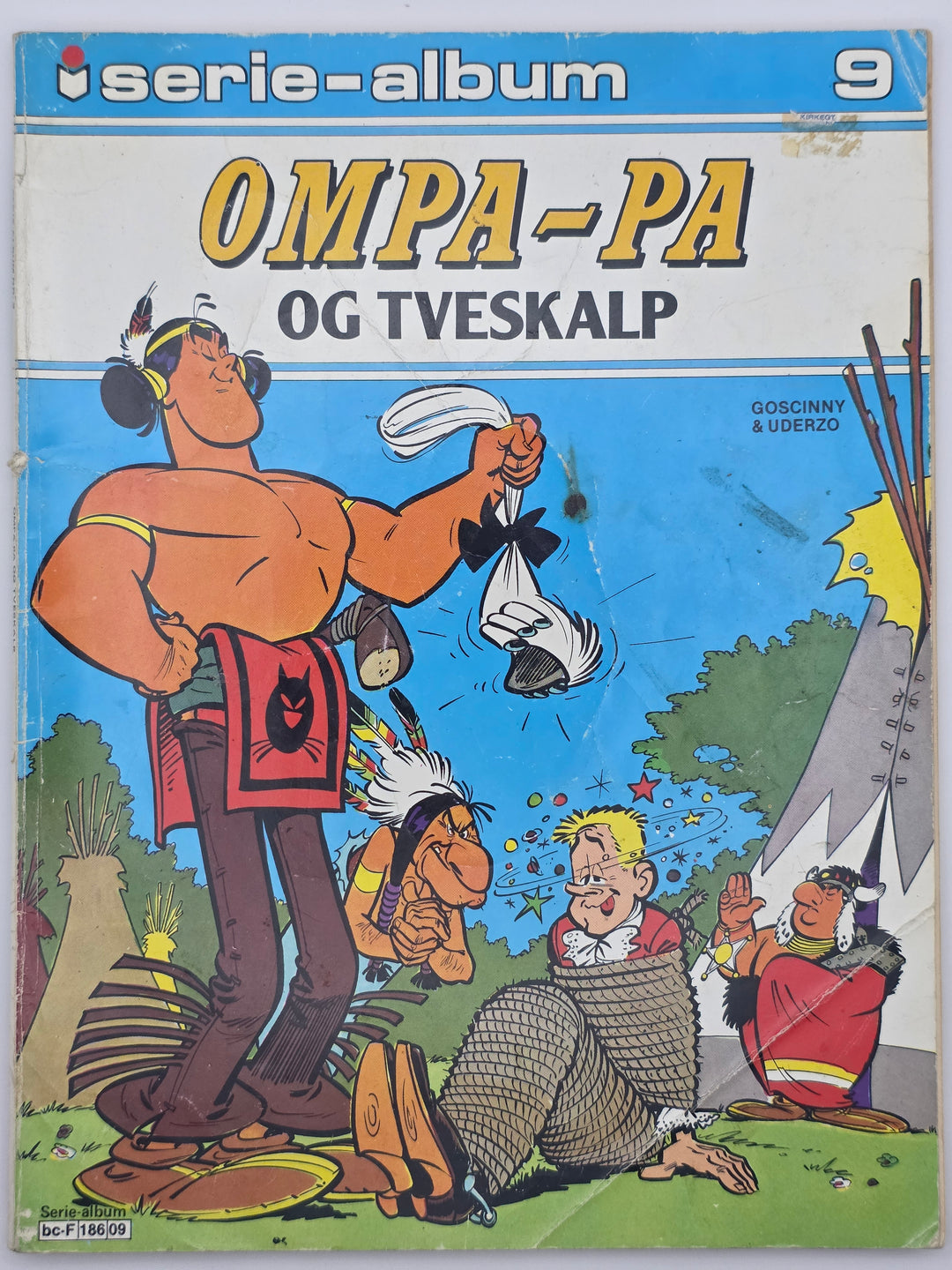 Ompa-Pa og Tveskalp. 1976. Tegneseriealbum.
