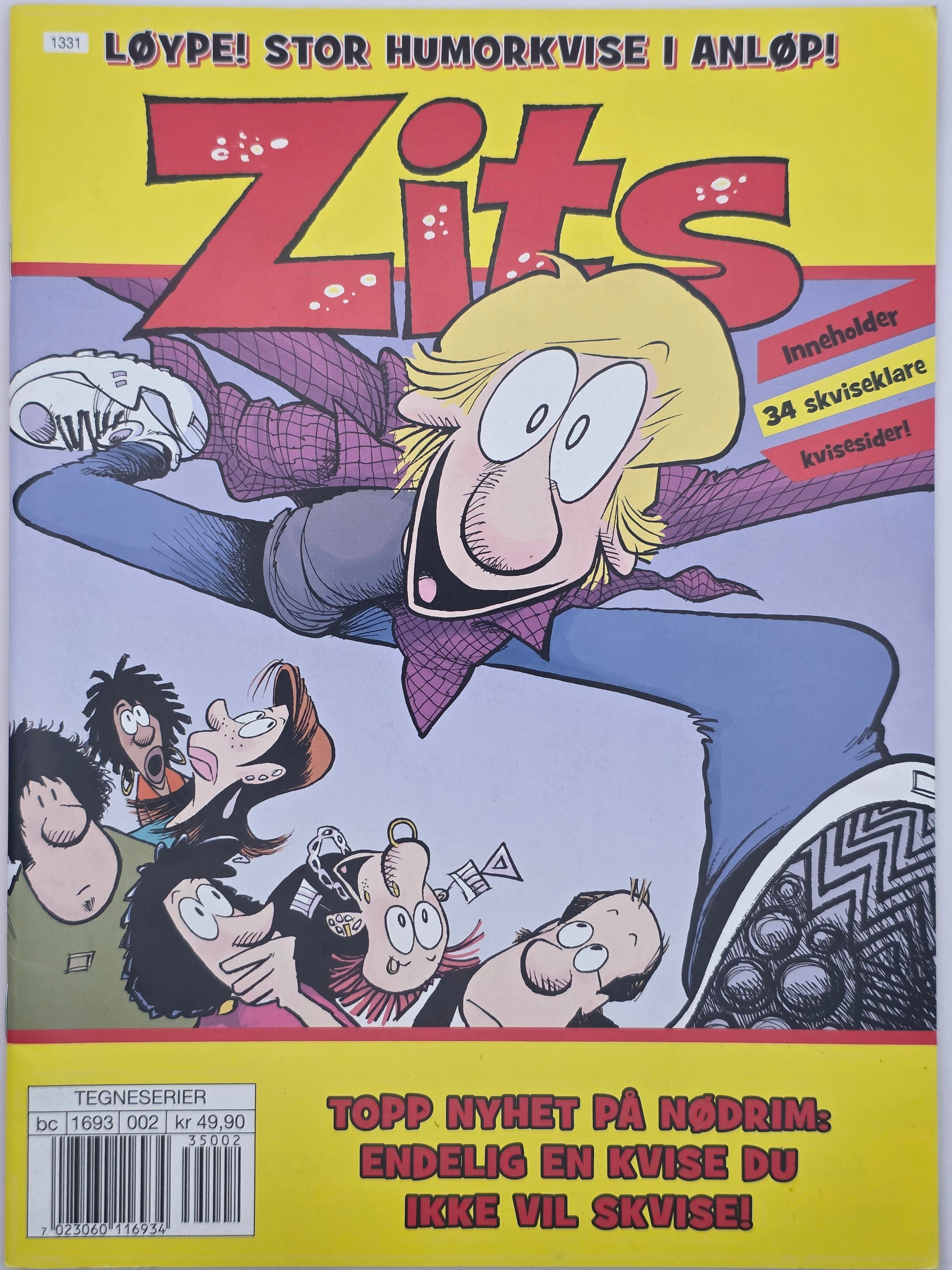Zits: Topp nyhet på nødrim. 2002. Tegneseriealbum.