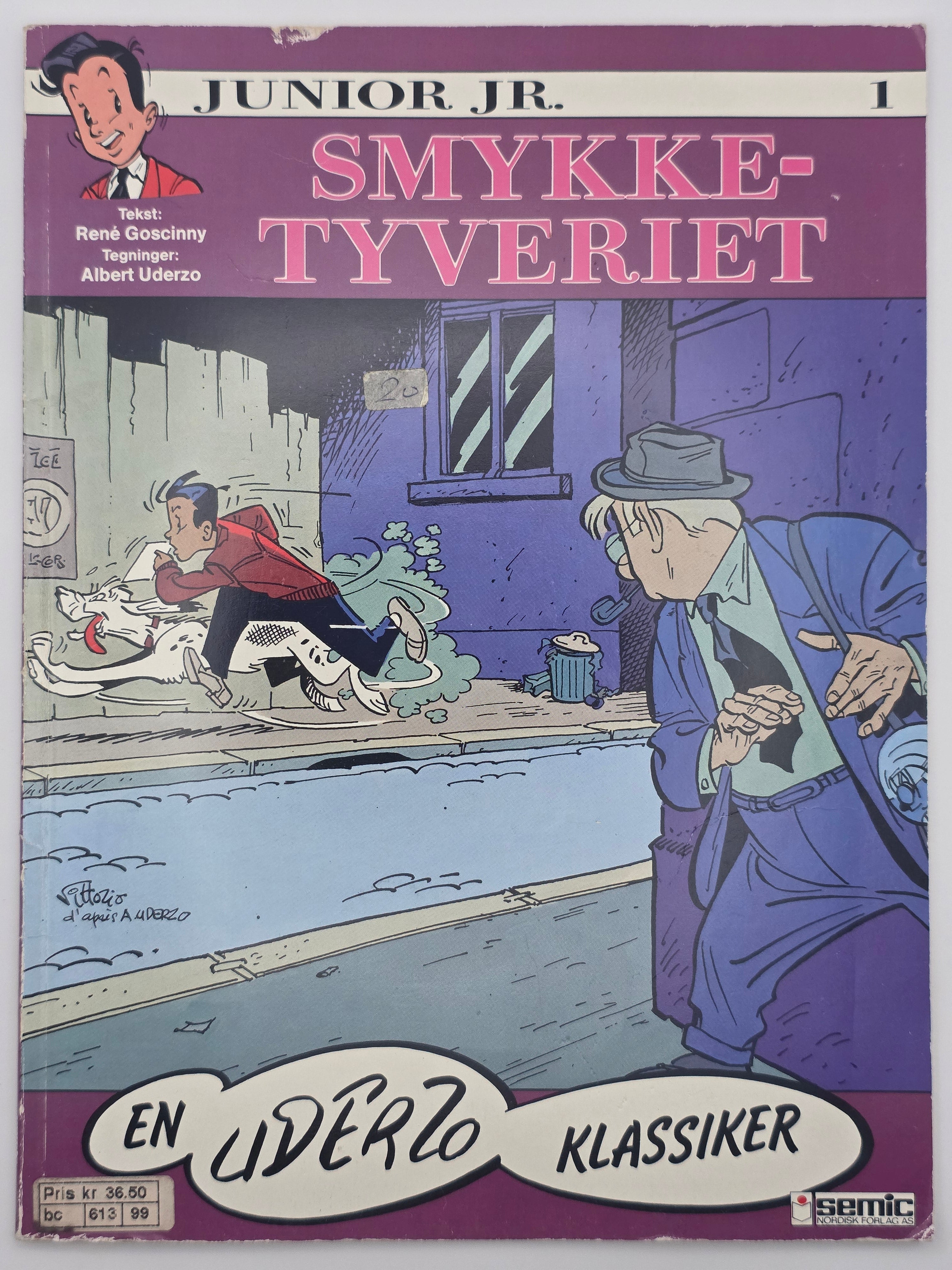 Smykketyveriet. 1986. Tegneseriealbum.