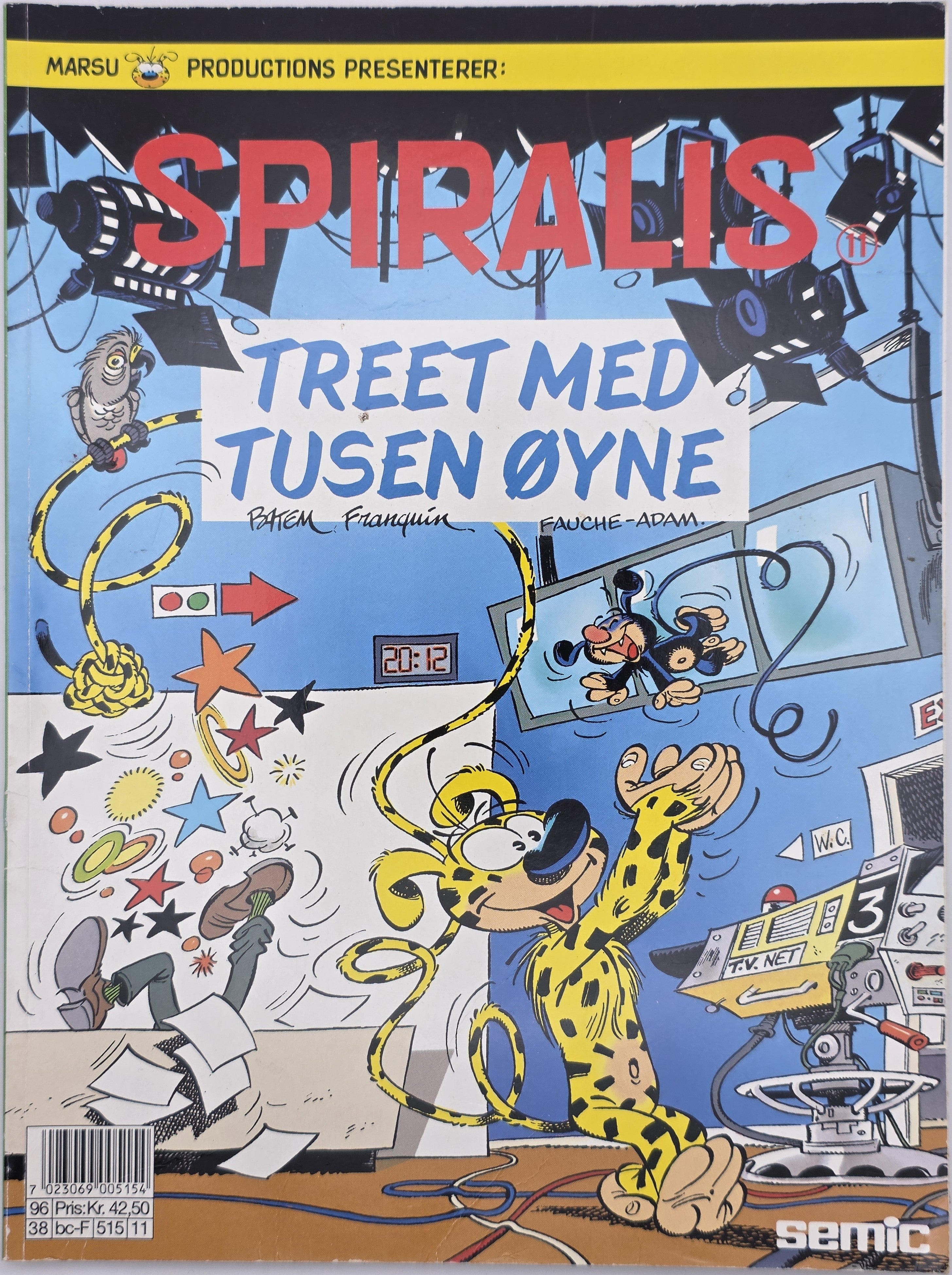 Spiralis: Treet med tusen øyne (Nr. 11). Tegneseriealbum.