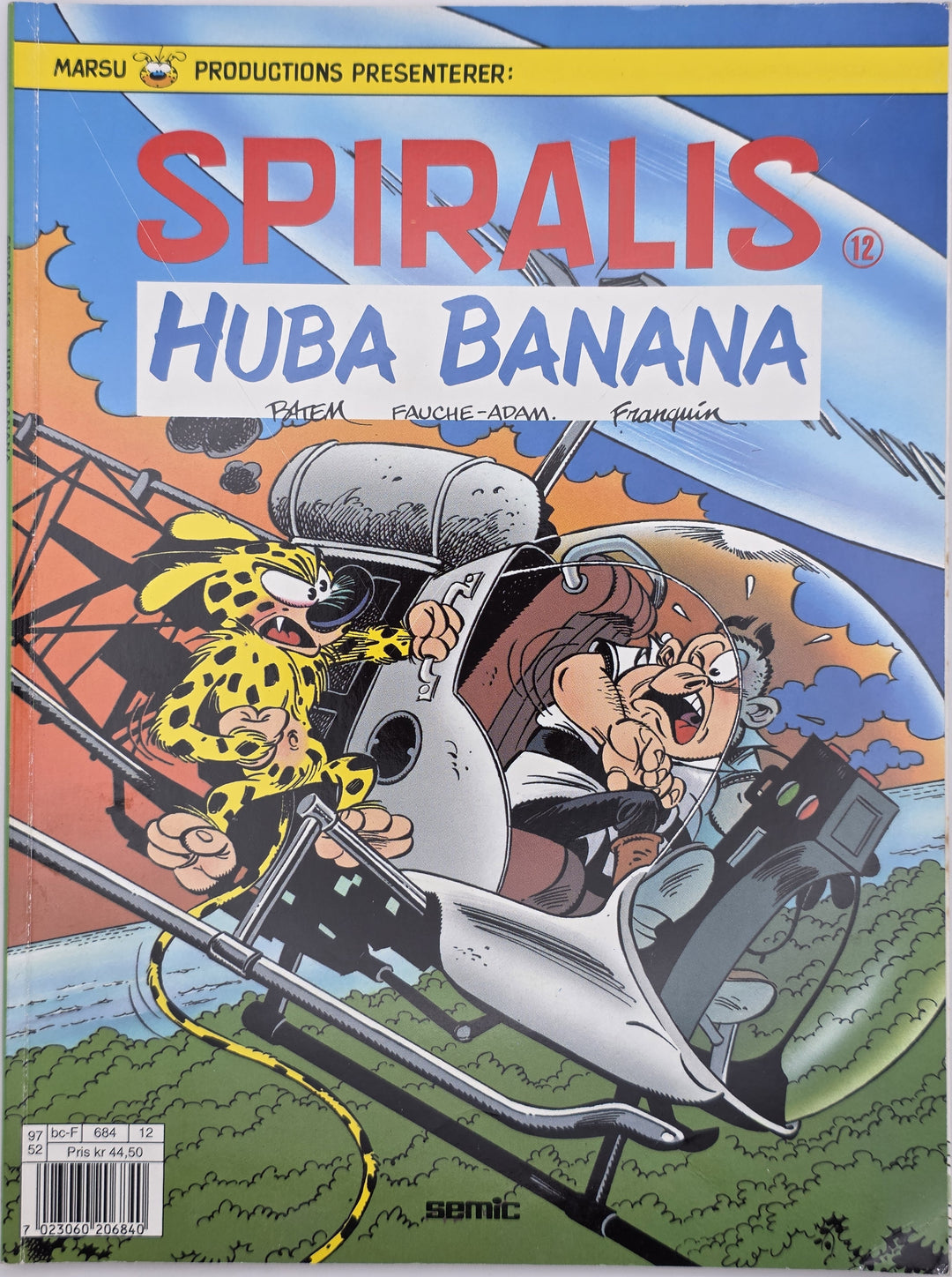 Spiralis: Huba Banana (Nr. 12). Tegneseriealbum.