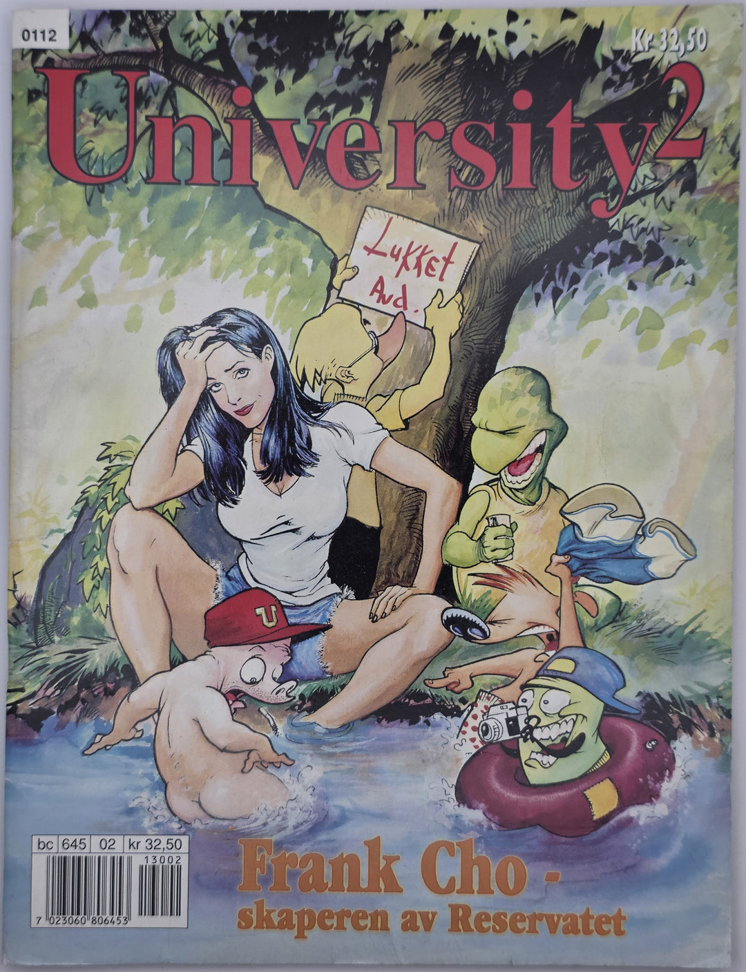 University 2 – Lukket avd. 2003. Tegneseriealbum