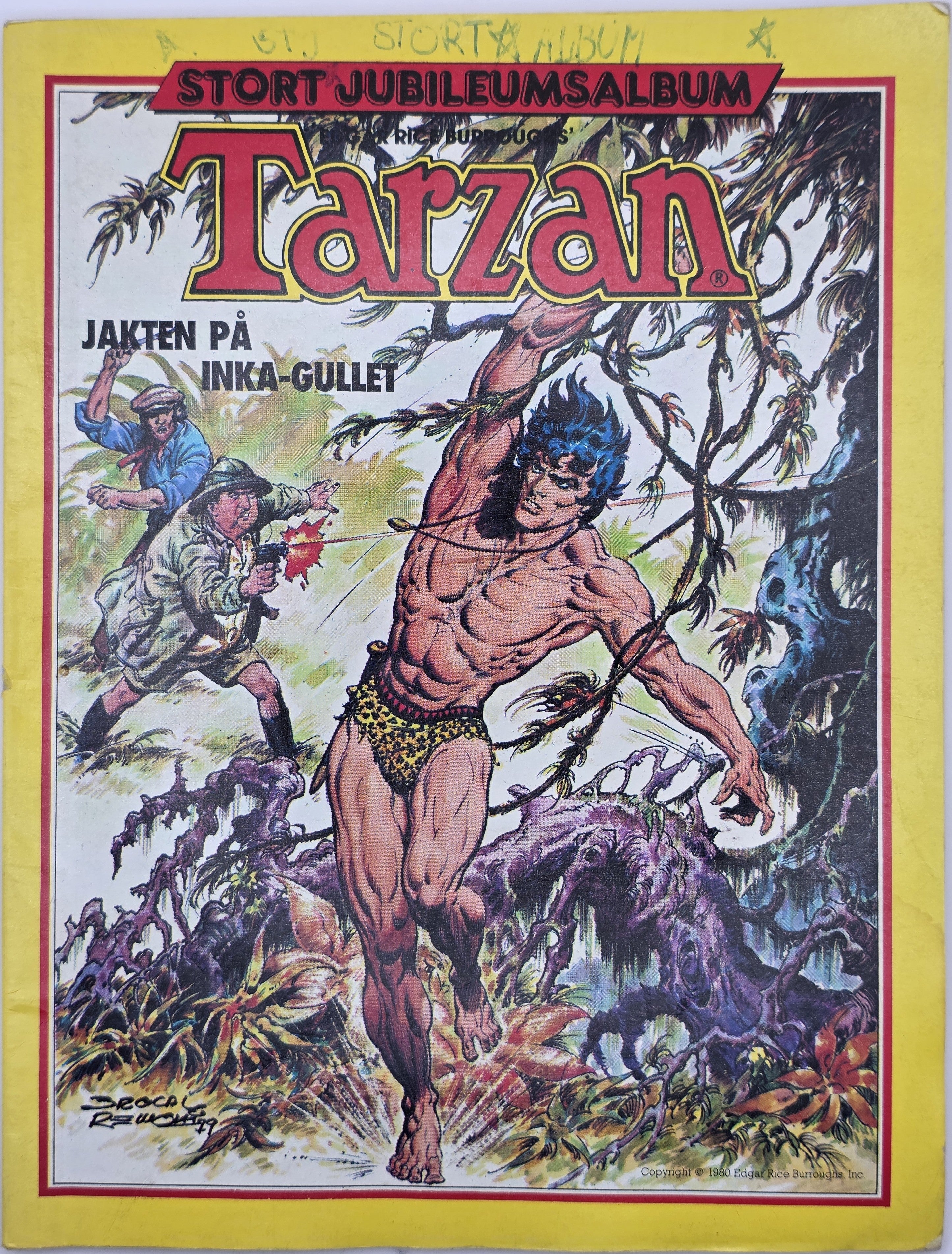 Tarzan – Jakten på Inka-gullet. 1980. Stort jubileumsalbum.