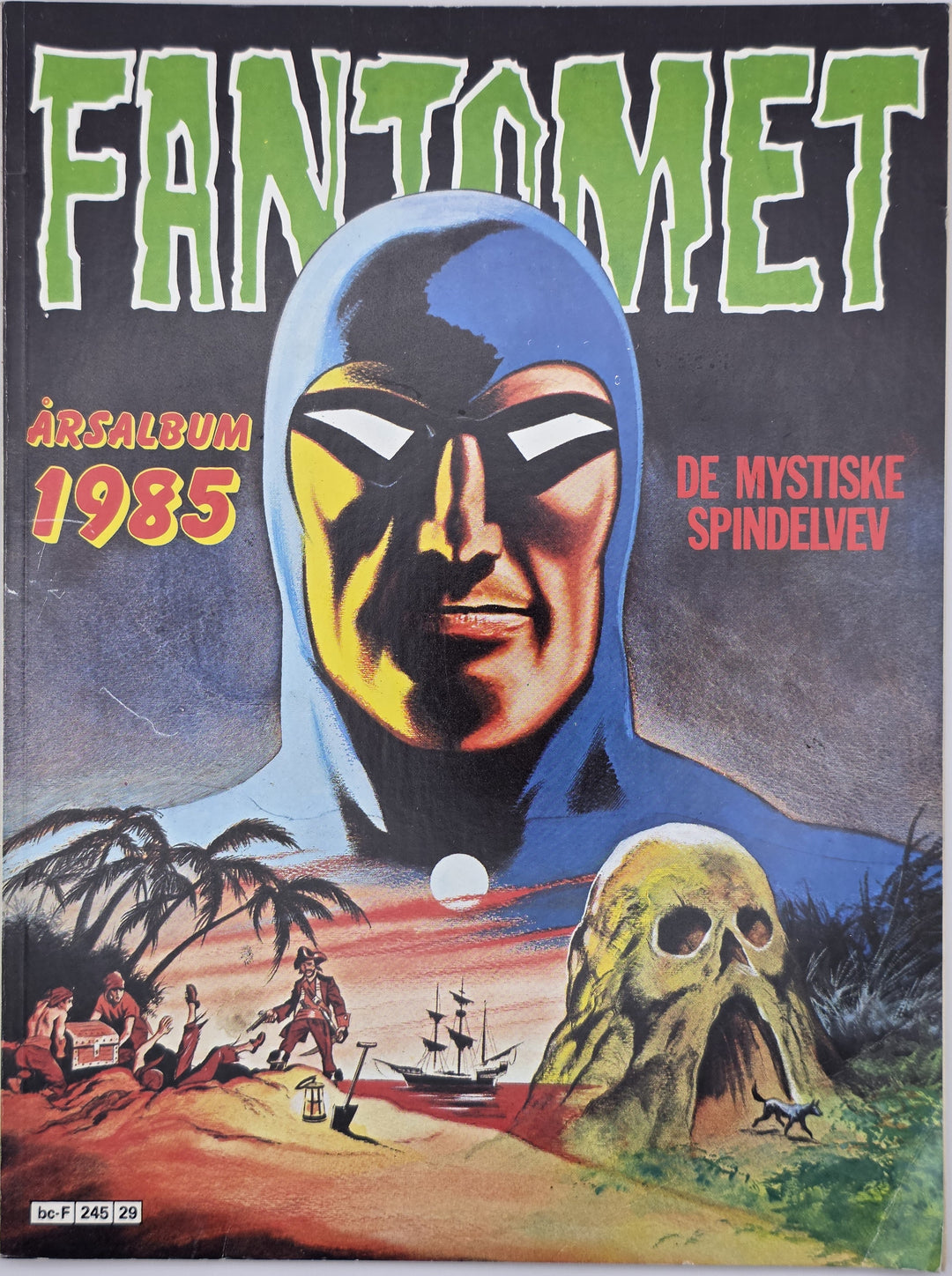 Fantomet Årsalbum 1985: De mystiske spindelvev. 1985. Tegneseriealbum.