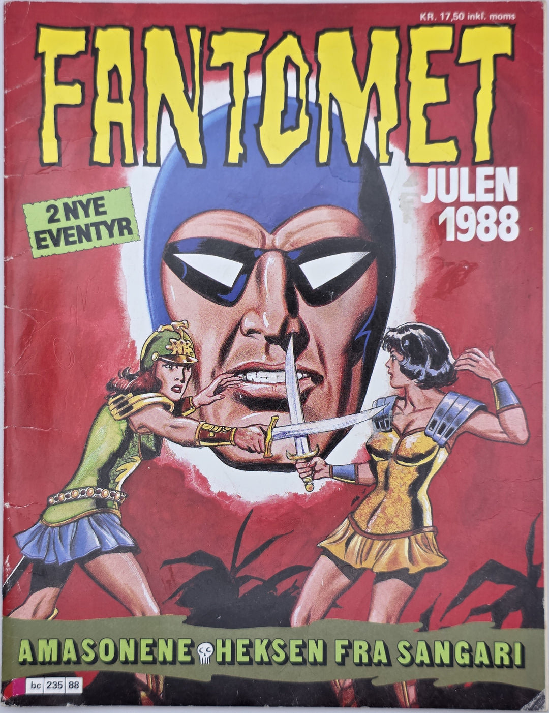 Fantomet Julen 1988: Amazonene – Heksen fra Sangari. 1988. Tegneseriealbum.