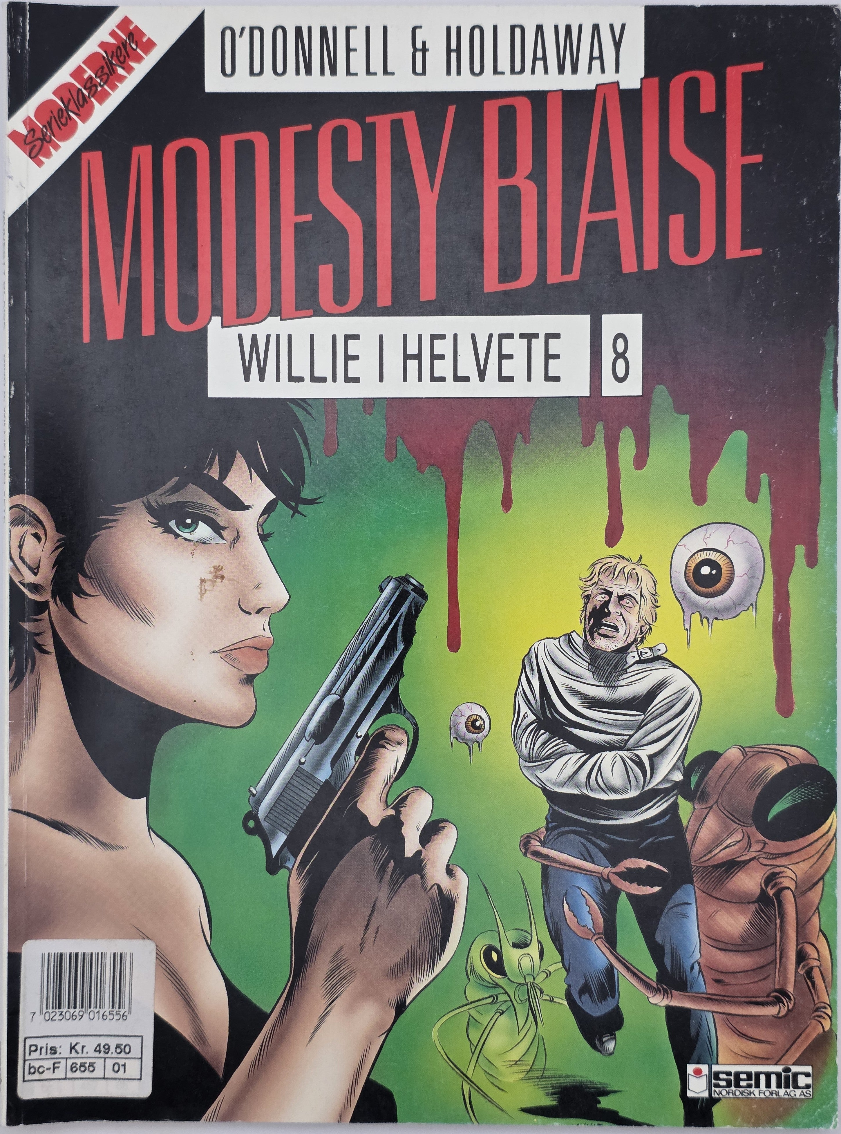 Modesty Blaise: Willie i helvete (2001). Tegneseriealbum.