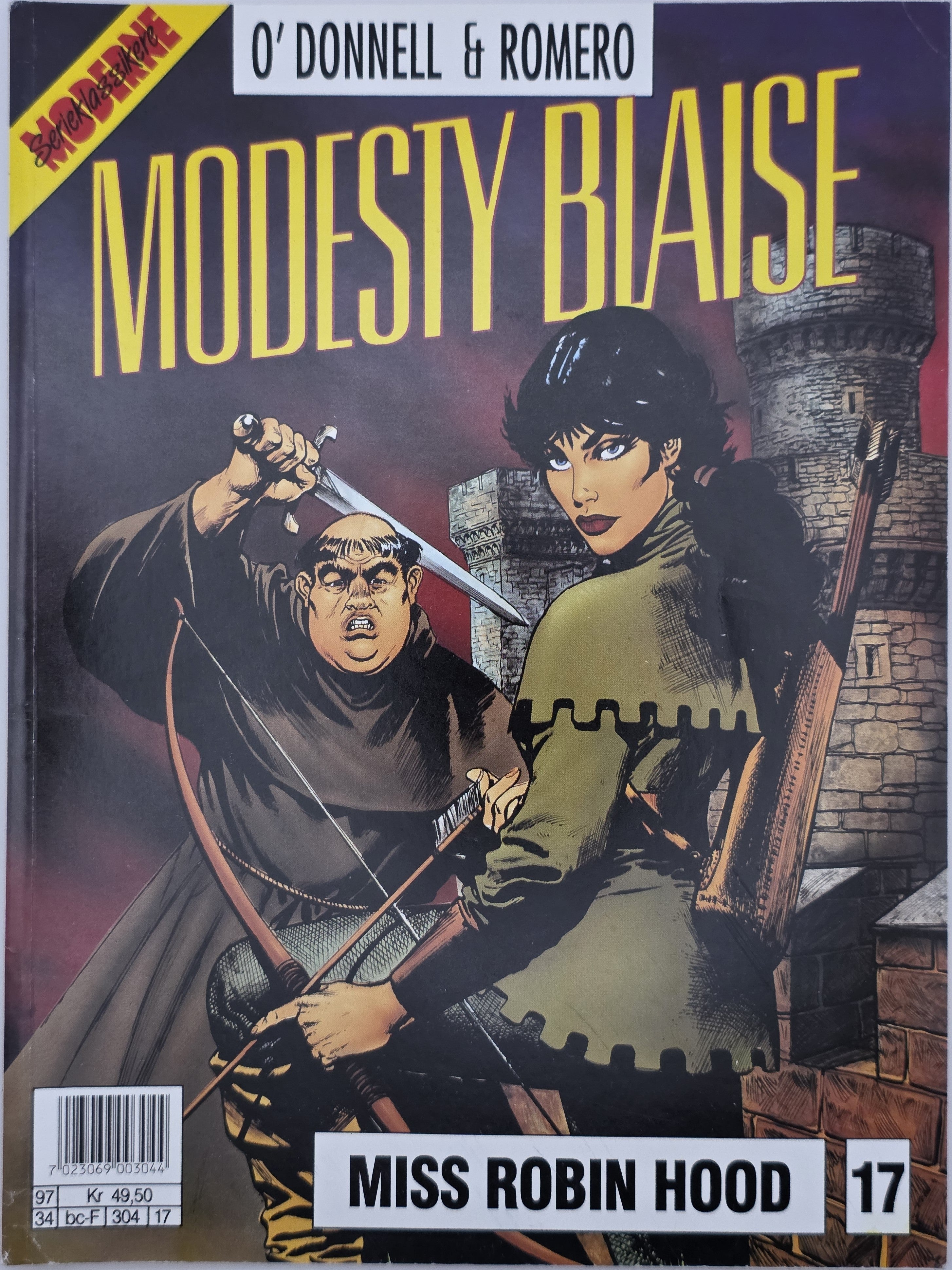 Modesty Blaise: Miss Robin Hood (2003). Tegneseriealbum.
