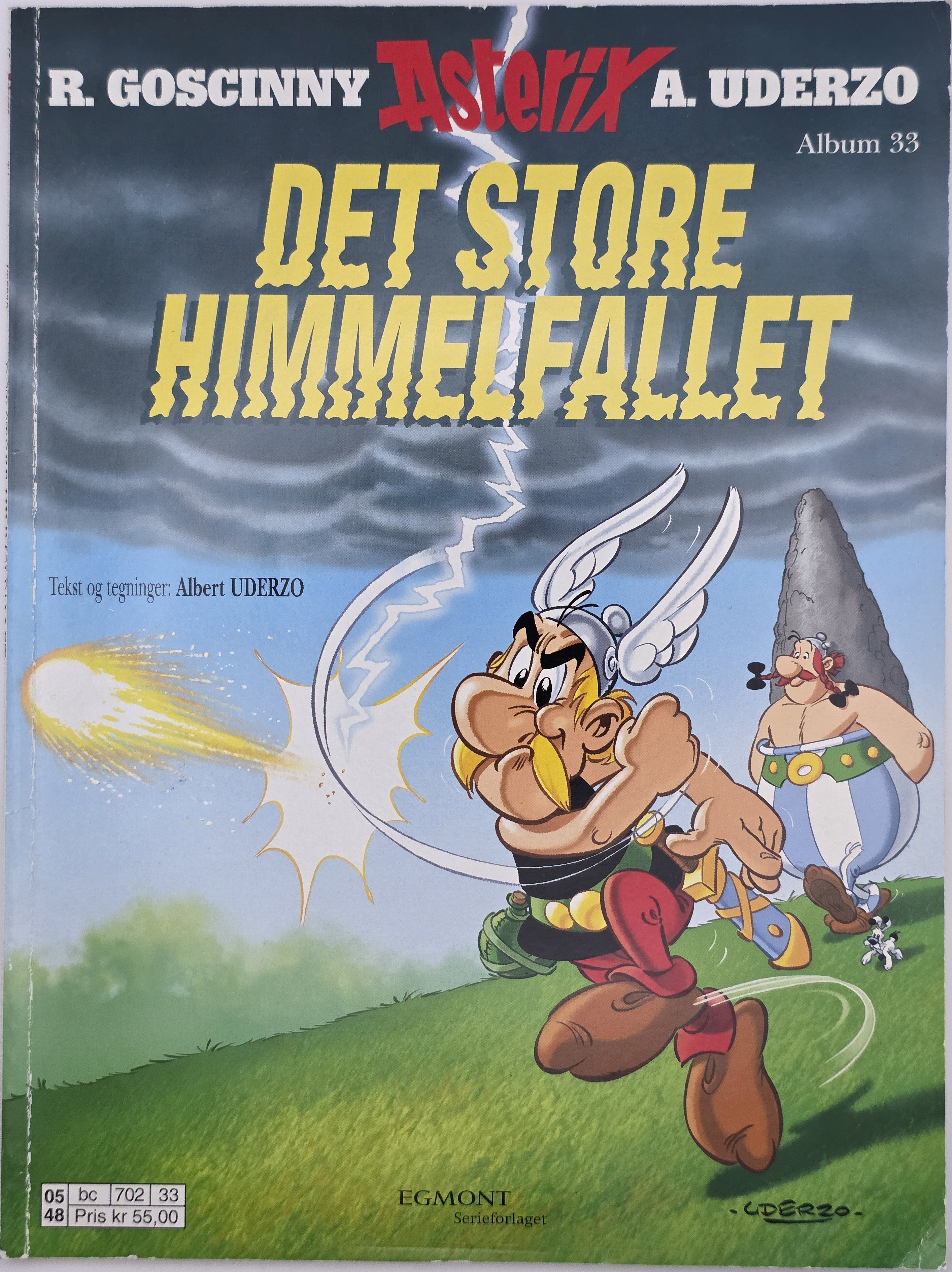 Asterix: Det store himmelfallet (Album nr. 33). 2005. Tegneseriealbum.