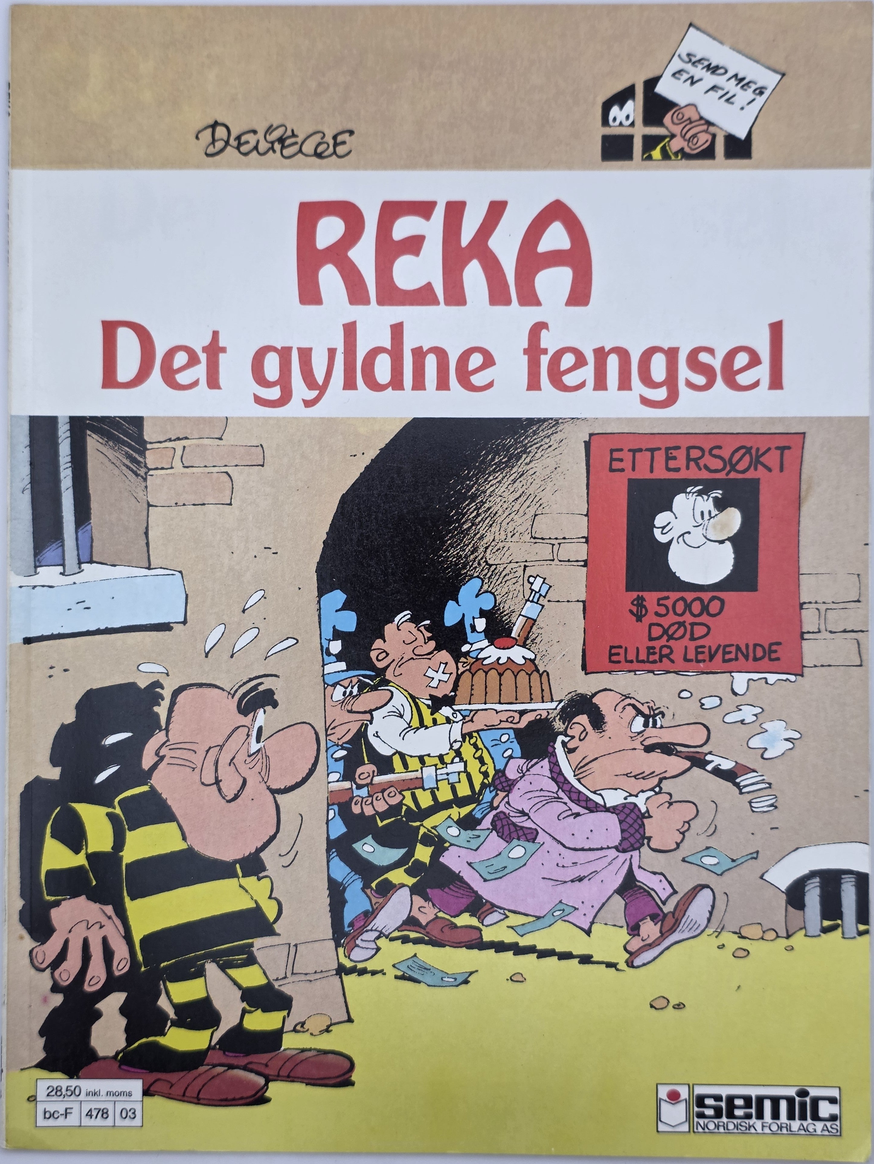 Reka: Det gyldne fengsel (1982). Tegneseriealbum.