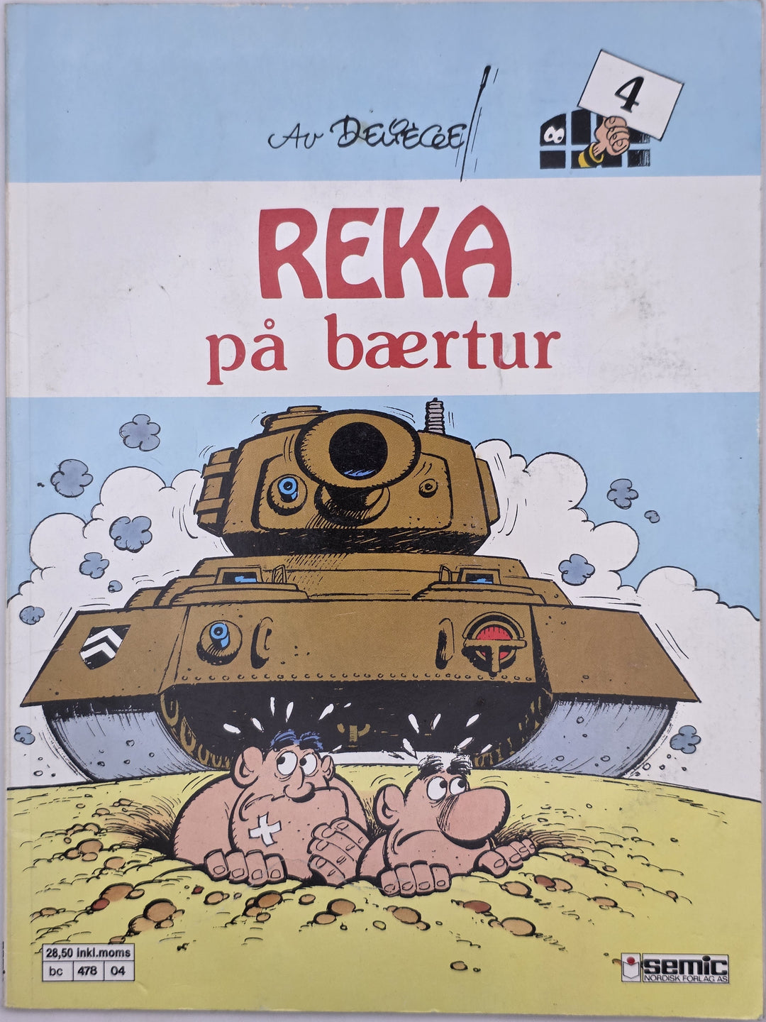 Reka på bærtur (1983). Tegneseriealbum.