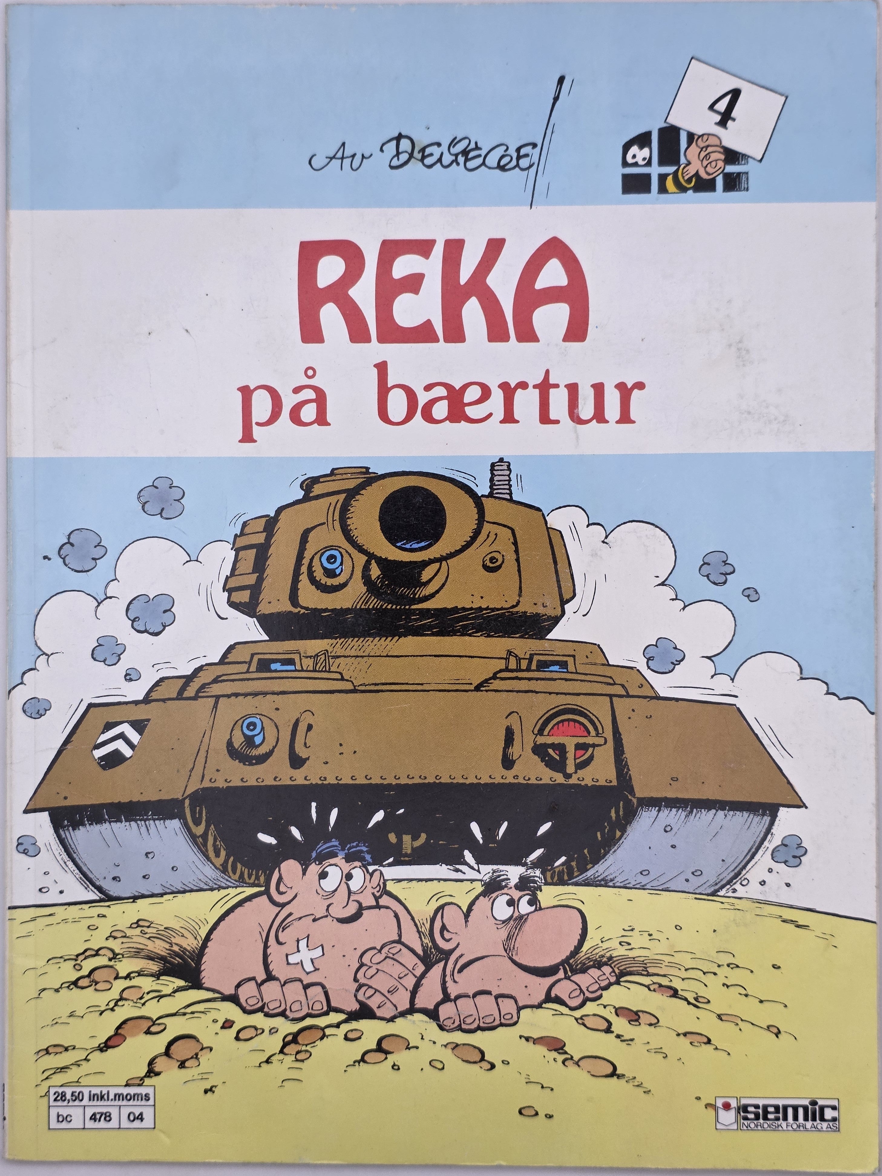 Reka på bærtur (1983). Tegneseriealbum.