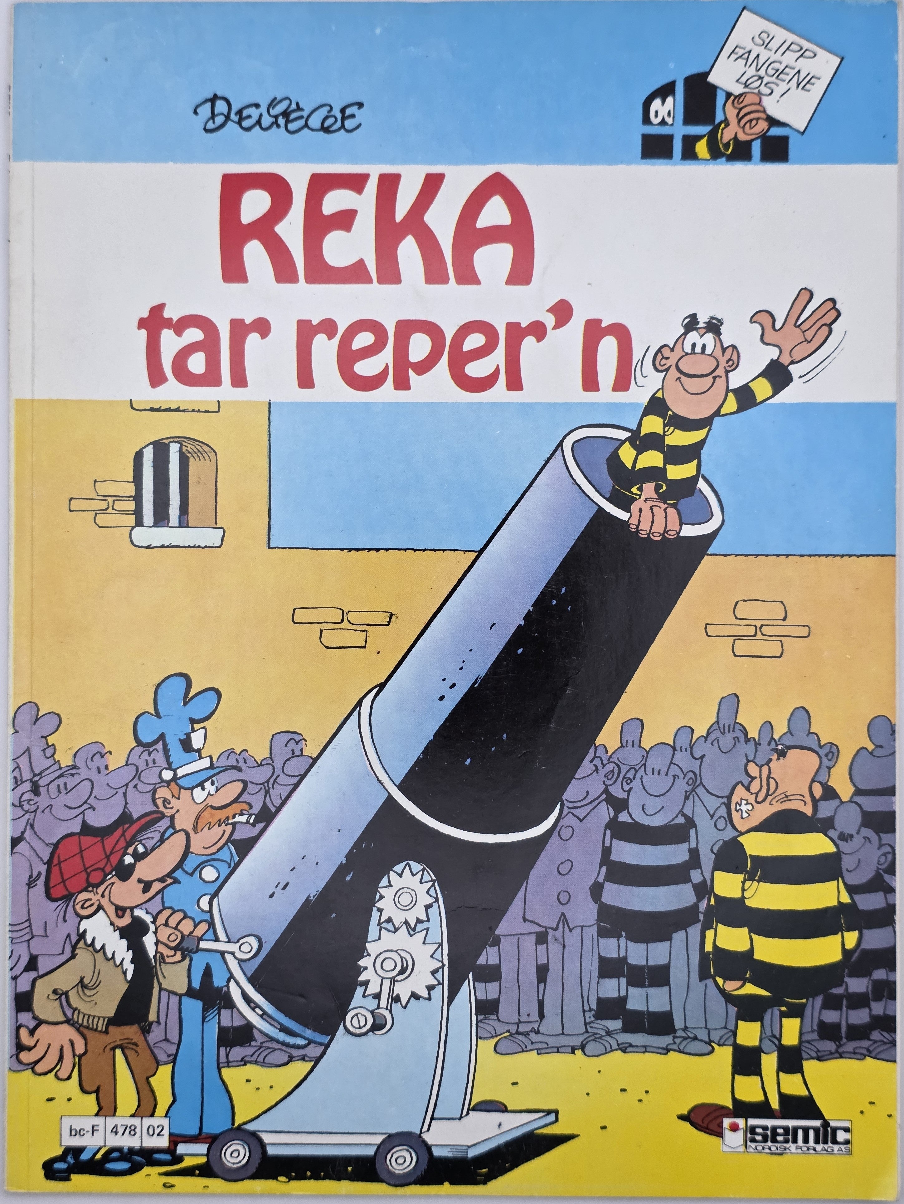 Reka tar reper'n (1981). Tegneseriealbum.