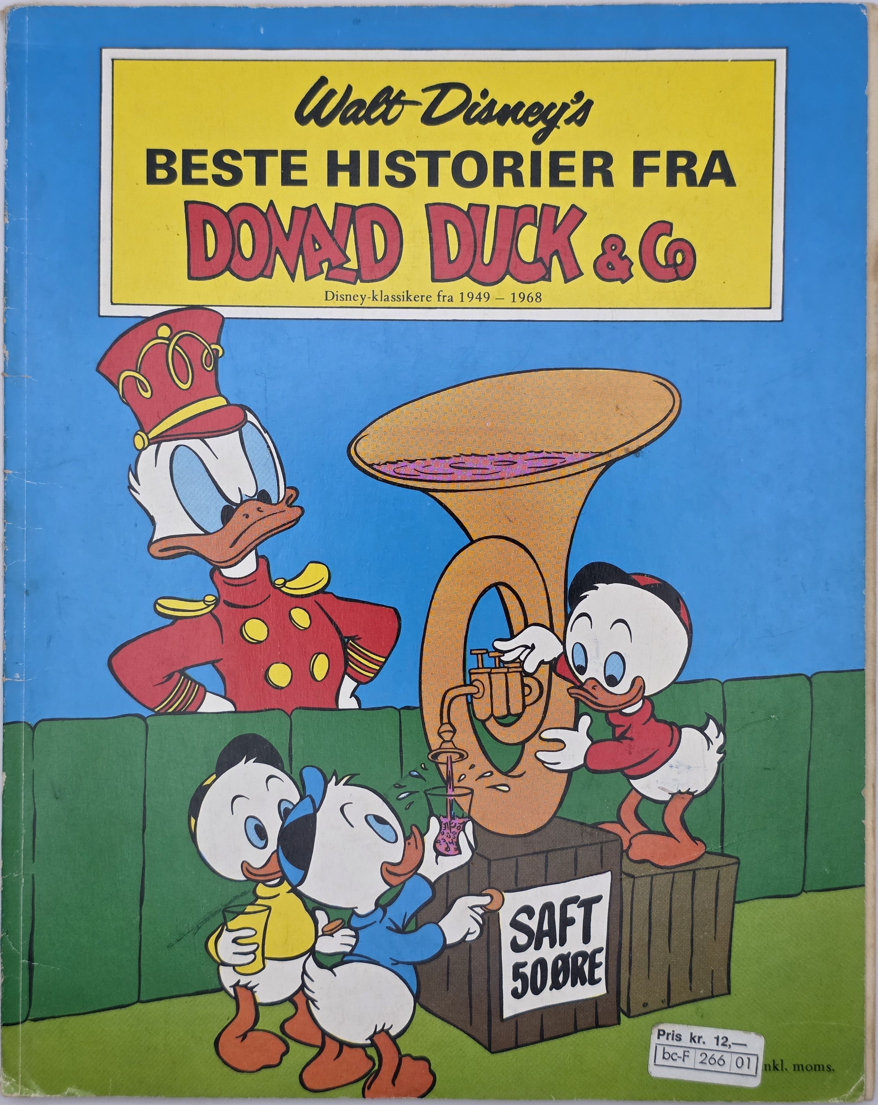Walt Disney's Beste Historier fra Donald Duck & Co (1974). Tegneseriealbum.