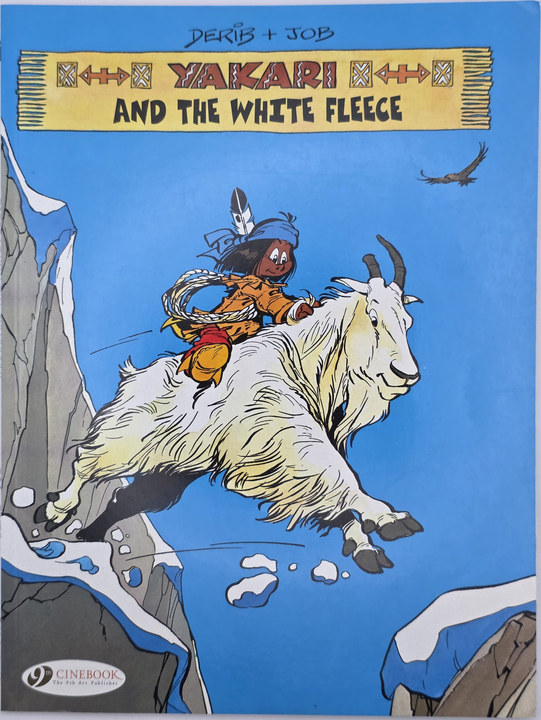 Yakari and the White Fleece. 1980-tallet. Tegneseriealbum (engelsk).