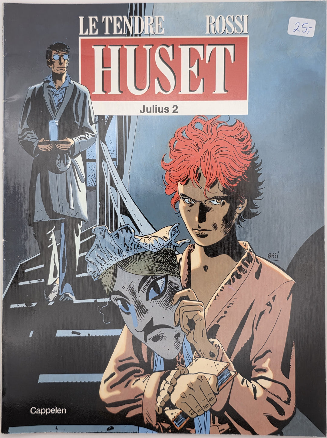 Huset – Julius 2 av Le Tendre & Rossi. 1990-tallet. Tegneseriealbum.