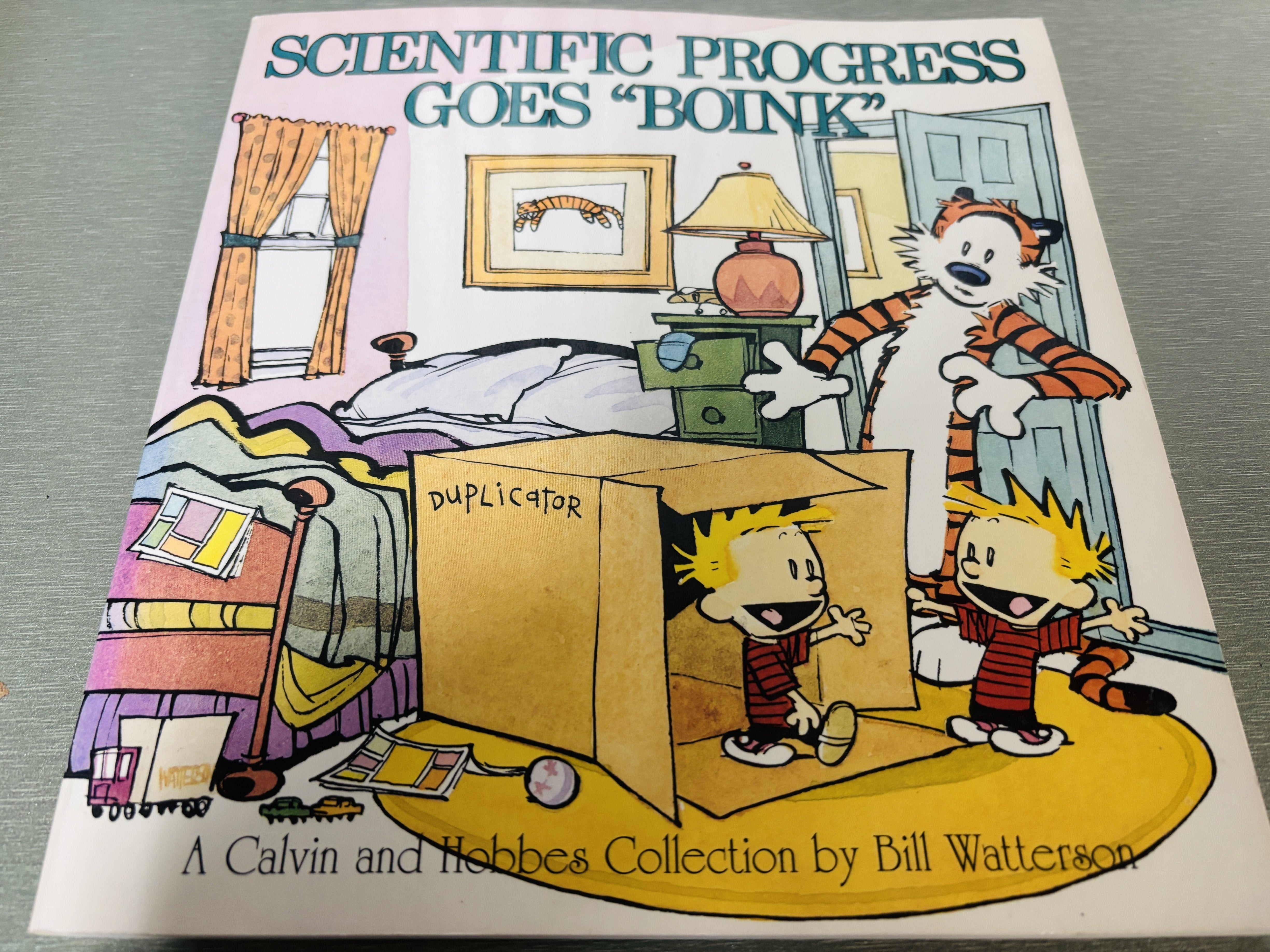 Scientific Progress Goes "Boink", 1991. Tegneseriealbum.