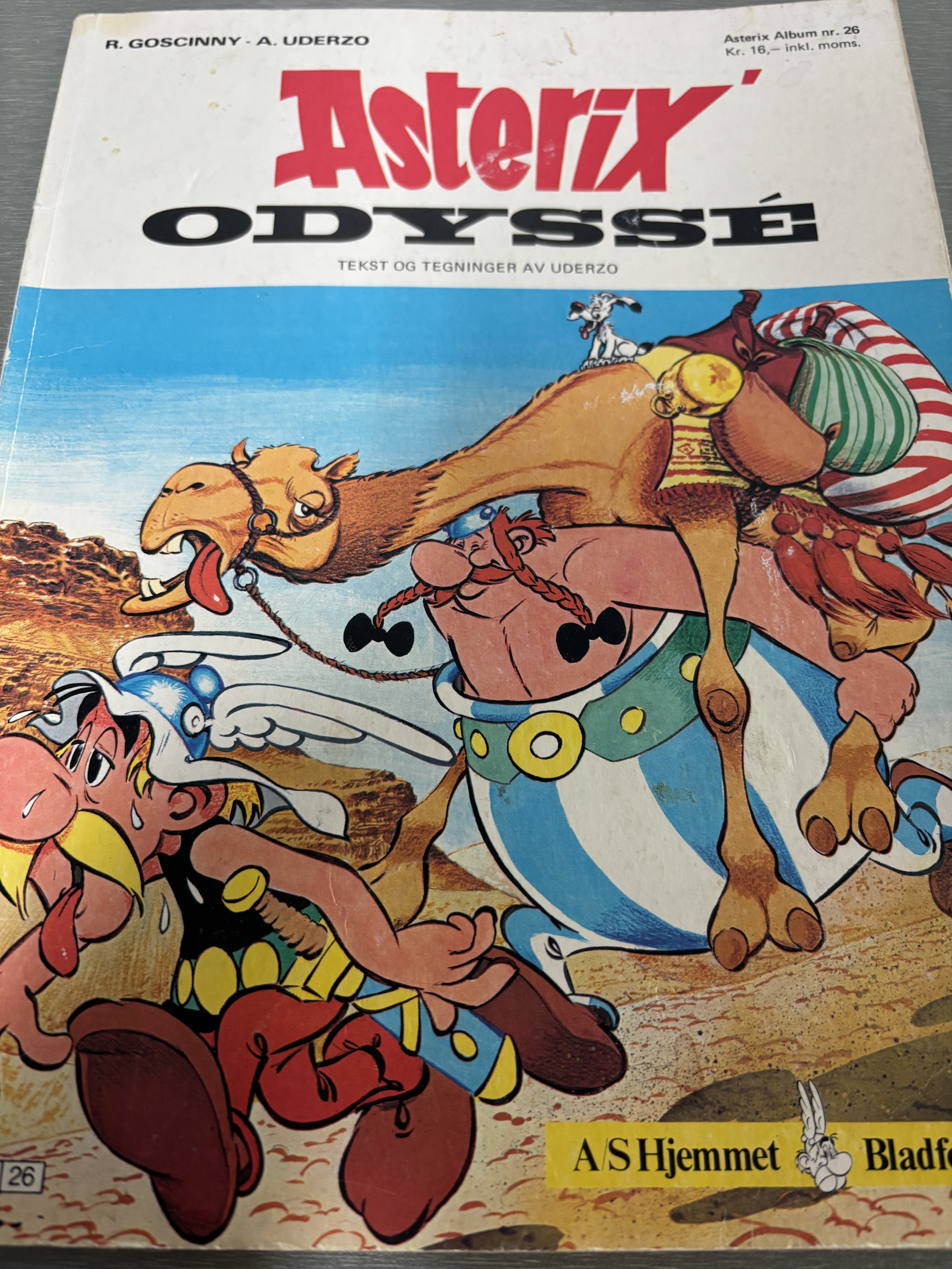 Asterix’ Odysse (Album 26). 1981. Tegneseriealbum.