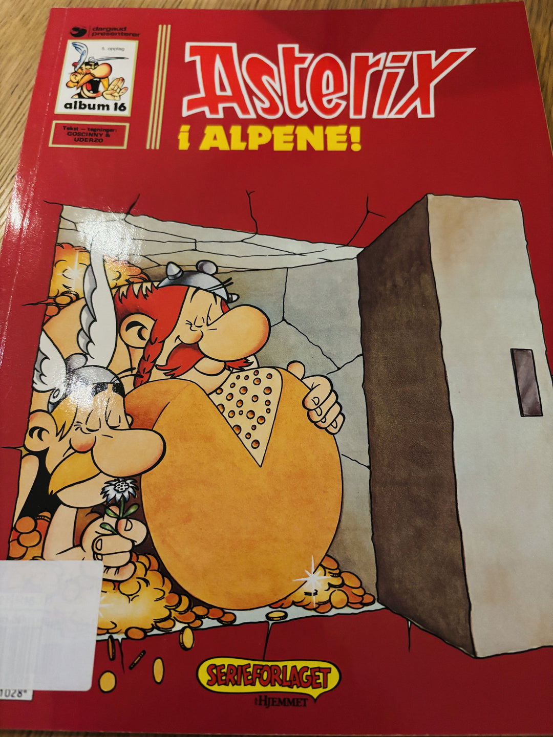 Asterix i Alpene! 1973. Tegneseriealbum.