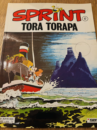 Sprint 17. Tora Torapa. 1975. Tegneseriealbum.