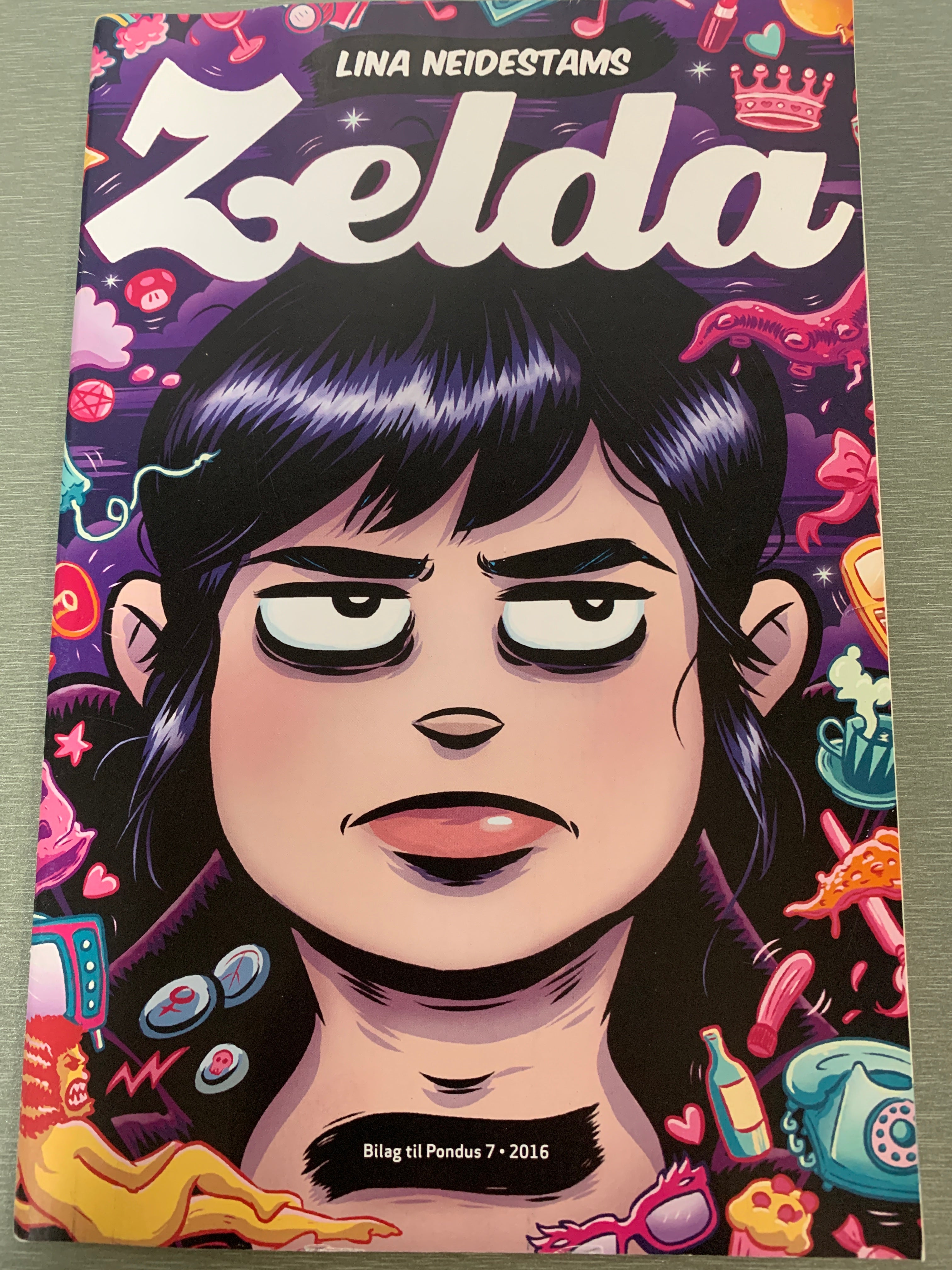 Zelda 2016/07. Tegneserieblad