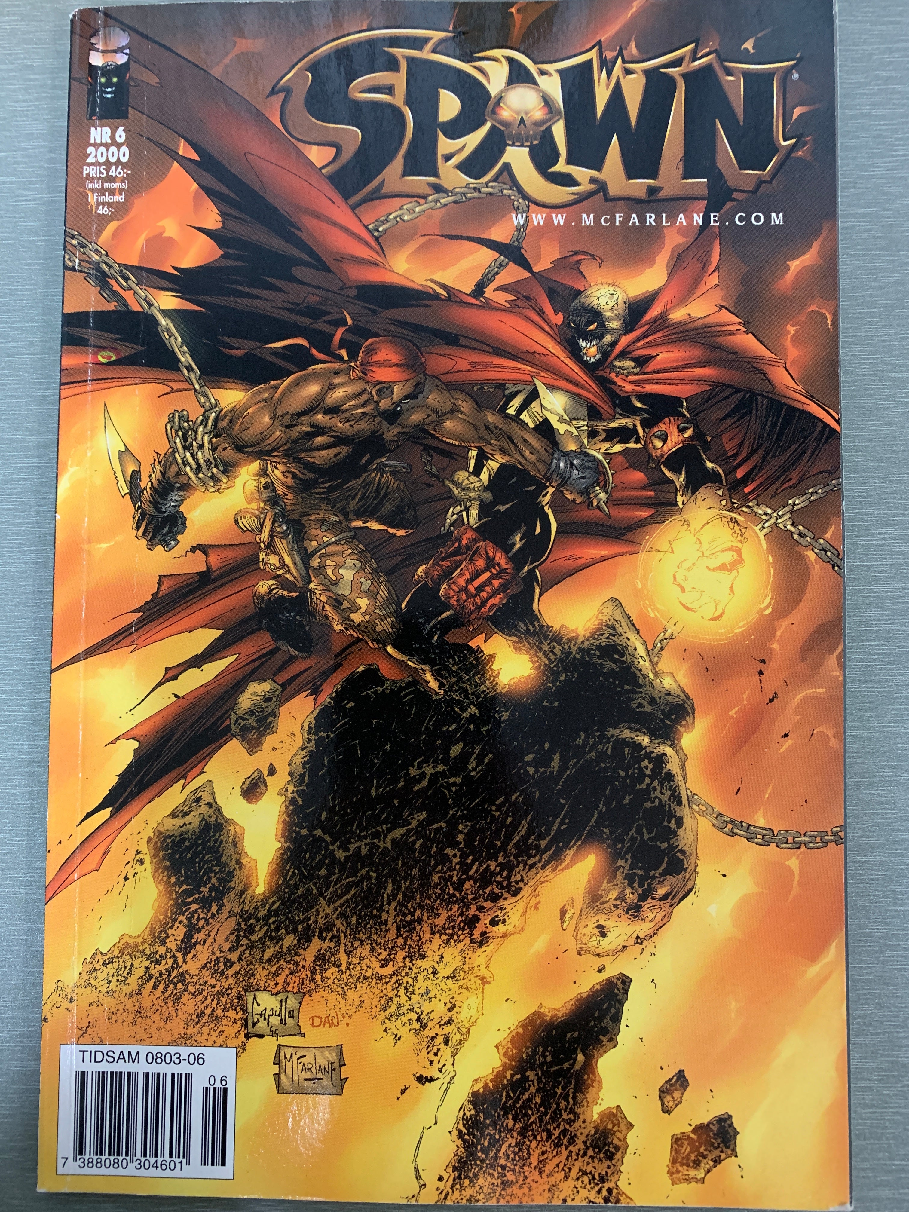 Spawn 2000/06. Tegneserieblad
