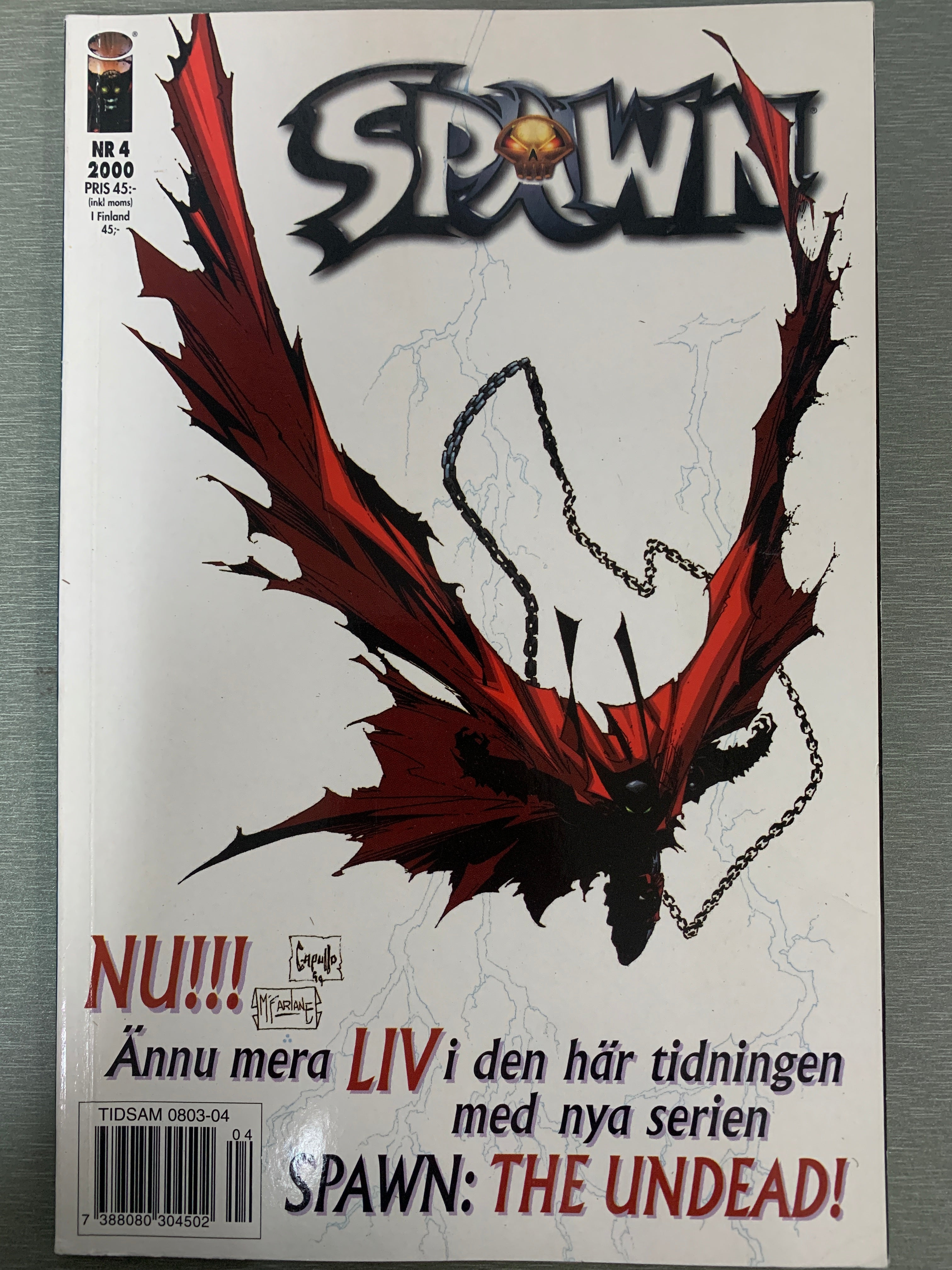 Spawn 2000/04. Tegneserieblad