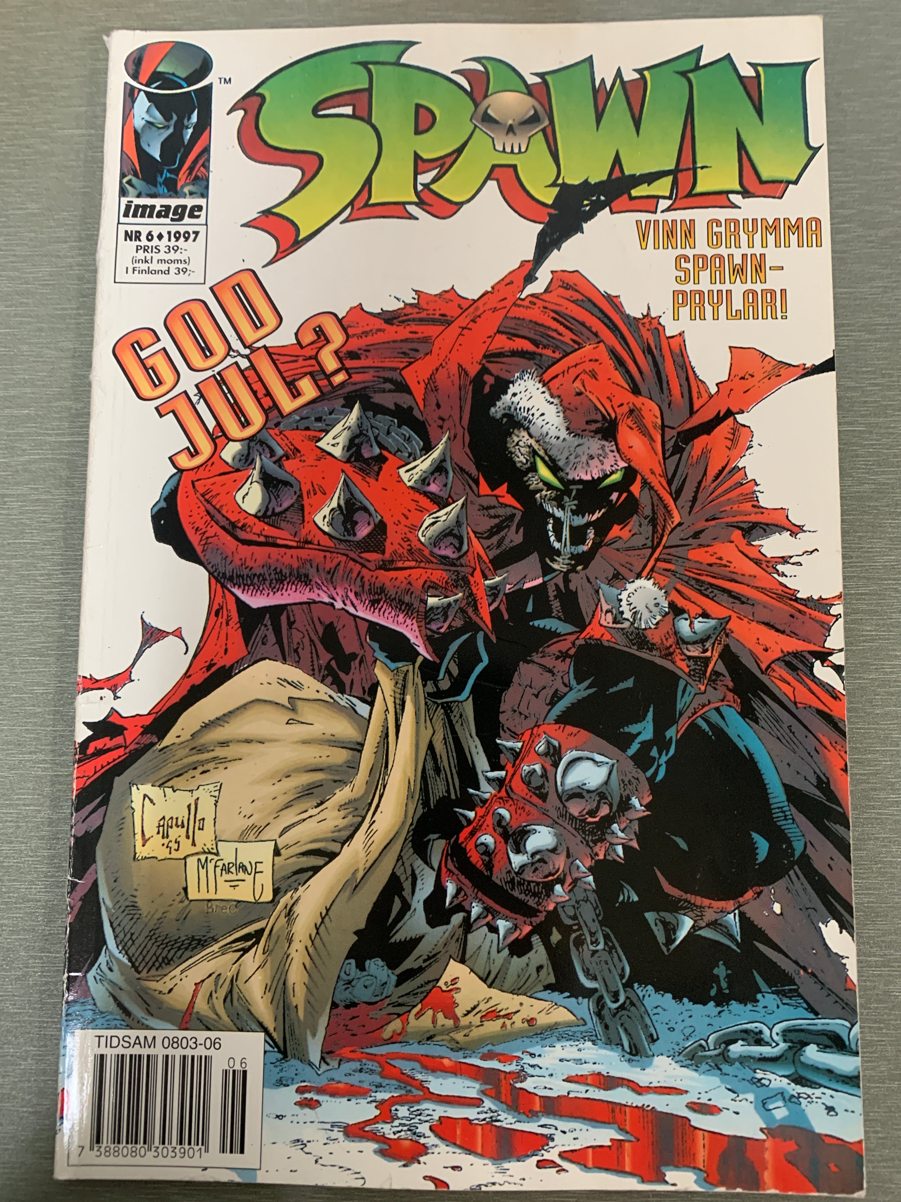 Spawn 1997/06. Tegneserieblad