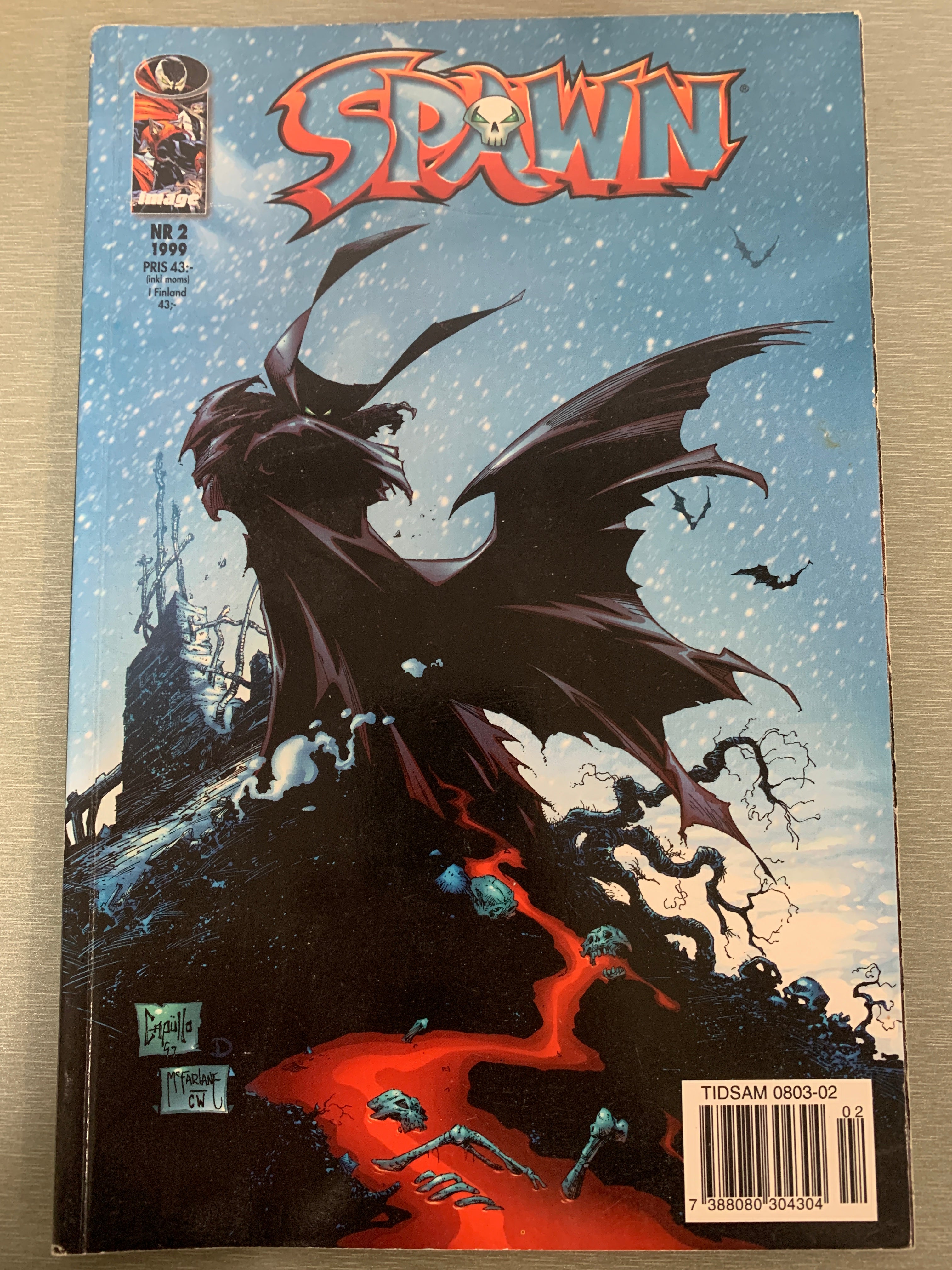 Spawn 1999/02. Tegneserieblad