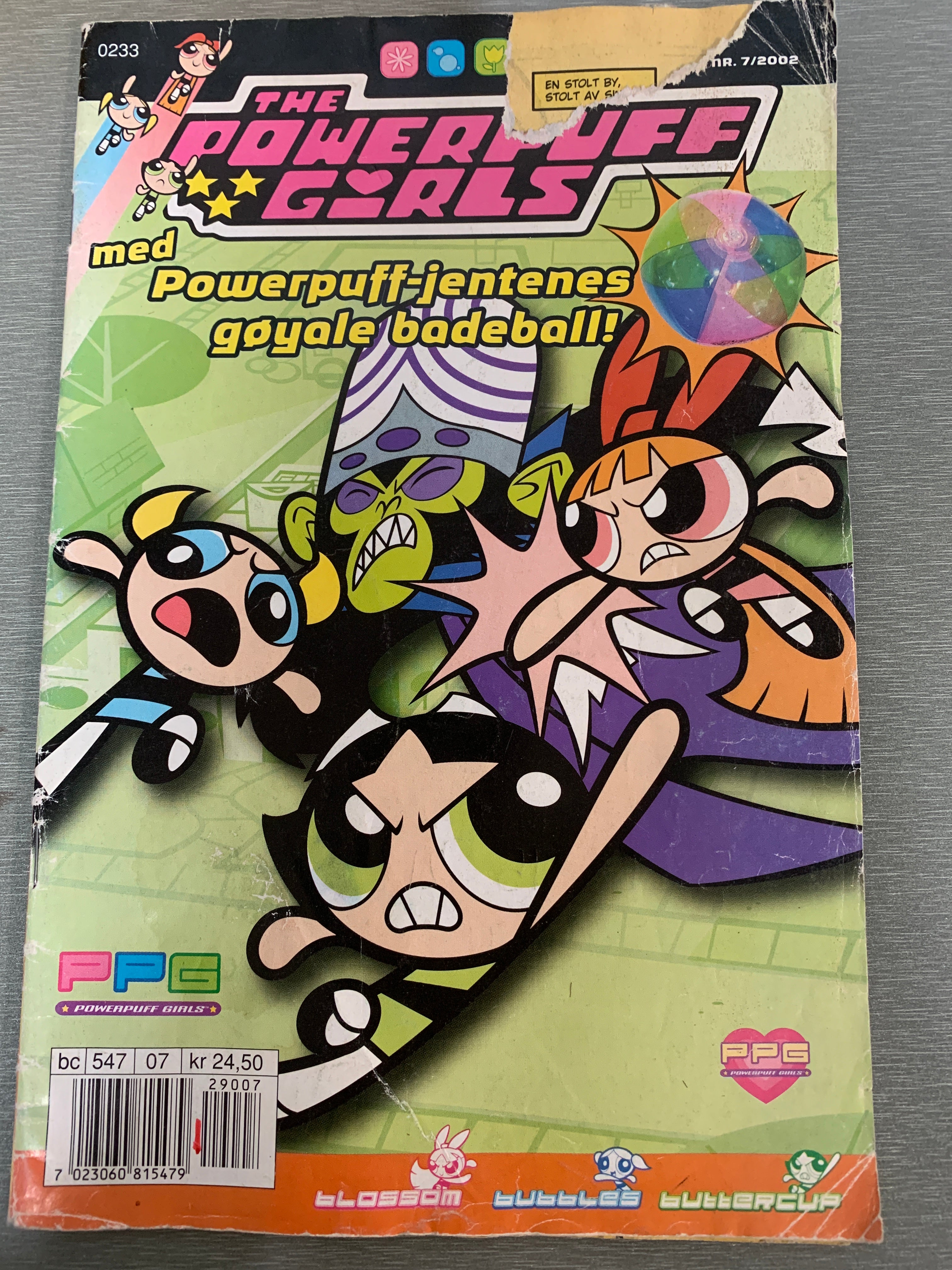 The Powerpuff Girls 2002/07. Tegneserieblad