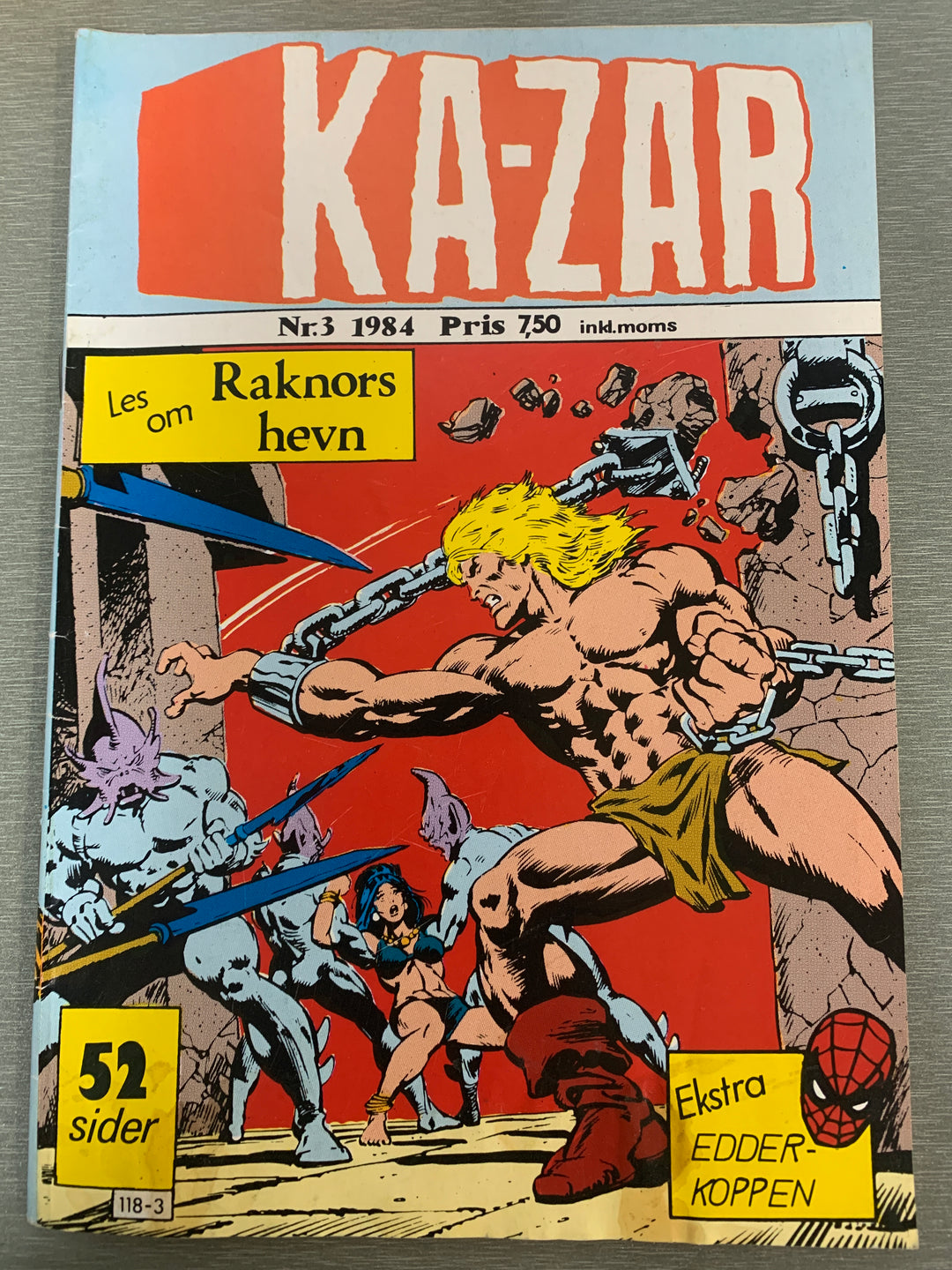 Ka-Zar 1984/03. Tegneserieblad
