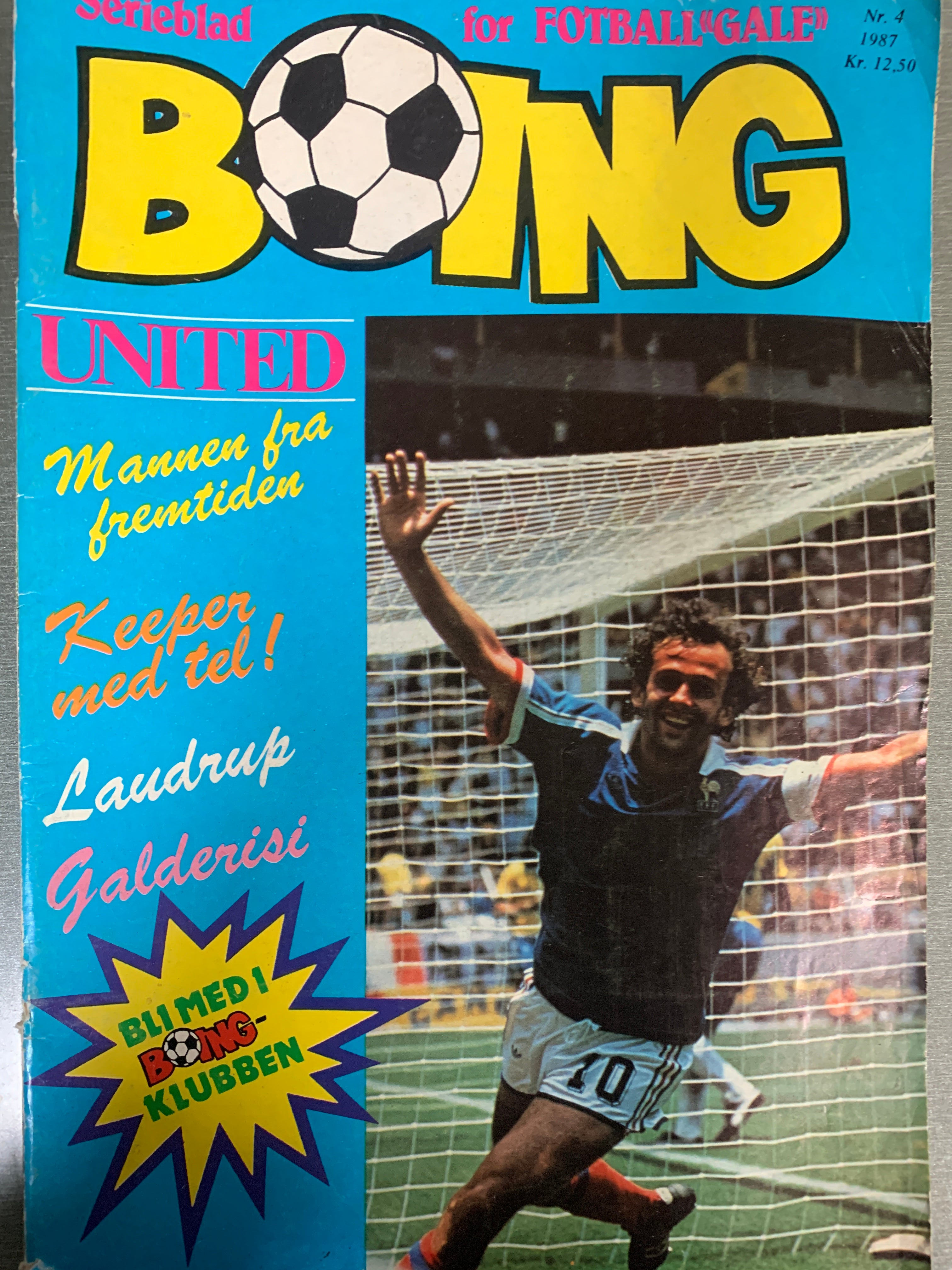Boing 1987/04. Tegneserieblad