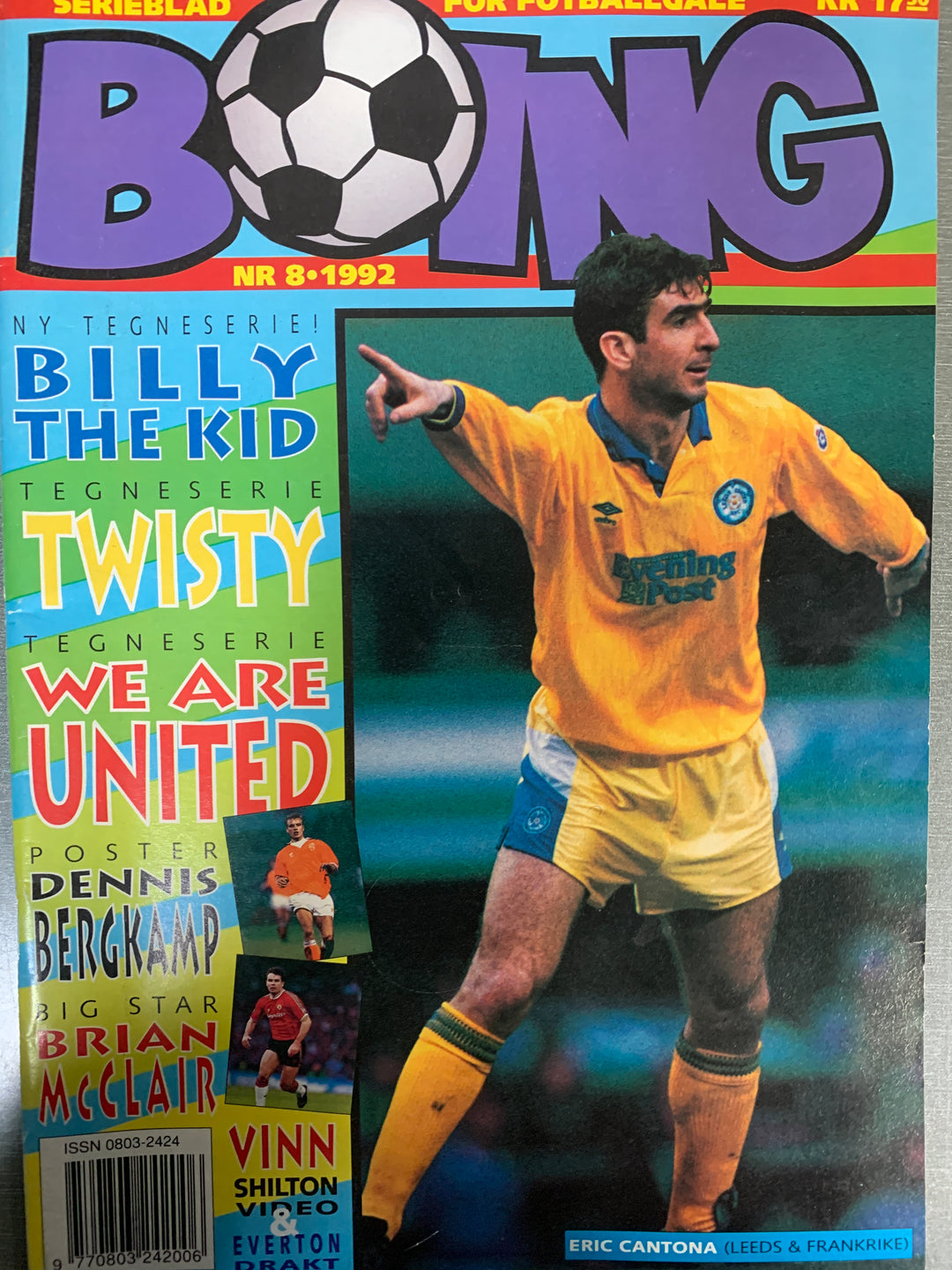 Boing. 1992/08. Tegneserieblad