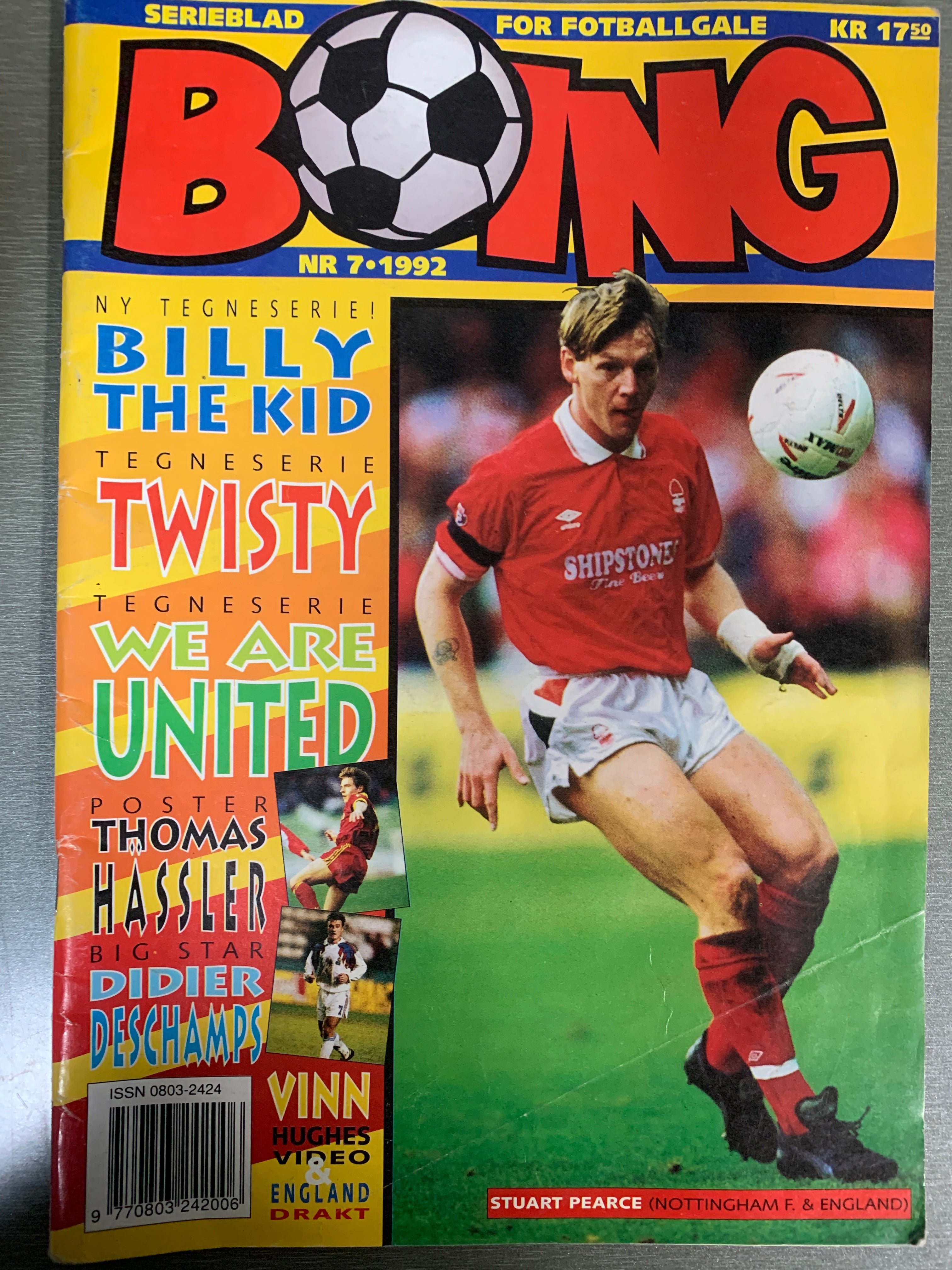 Boing. 1992/07. Tegneserieblad