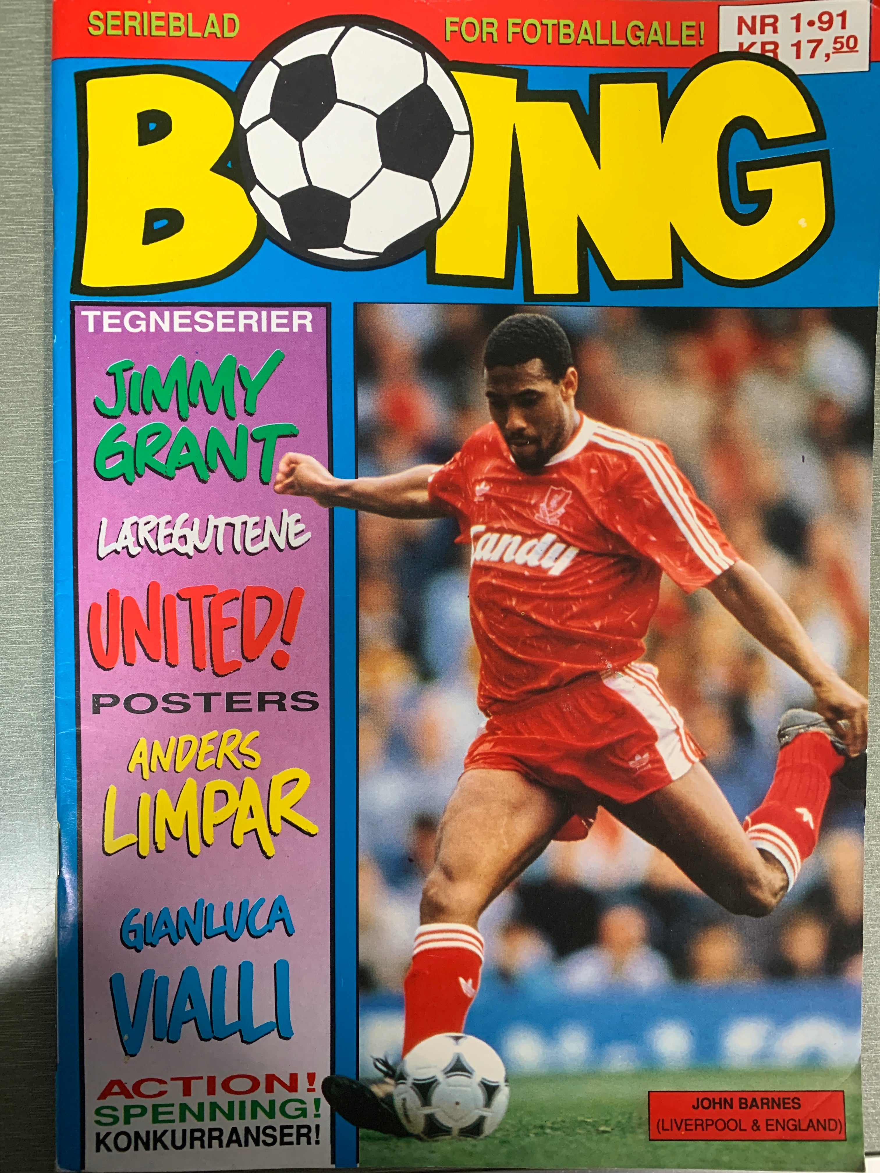Boing. 1991/01. Tegneserieblad