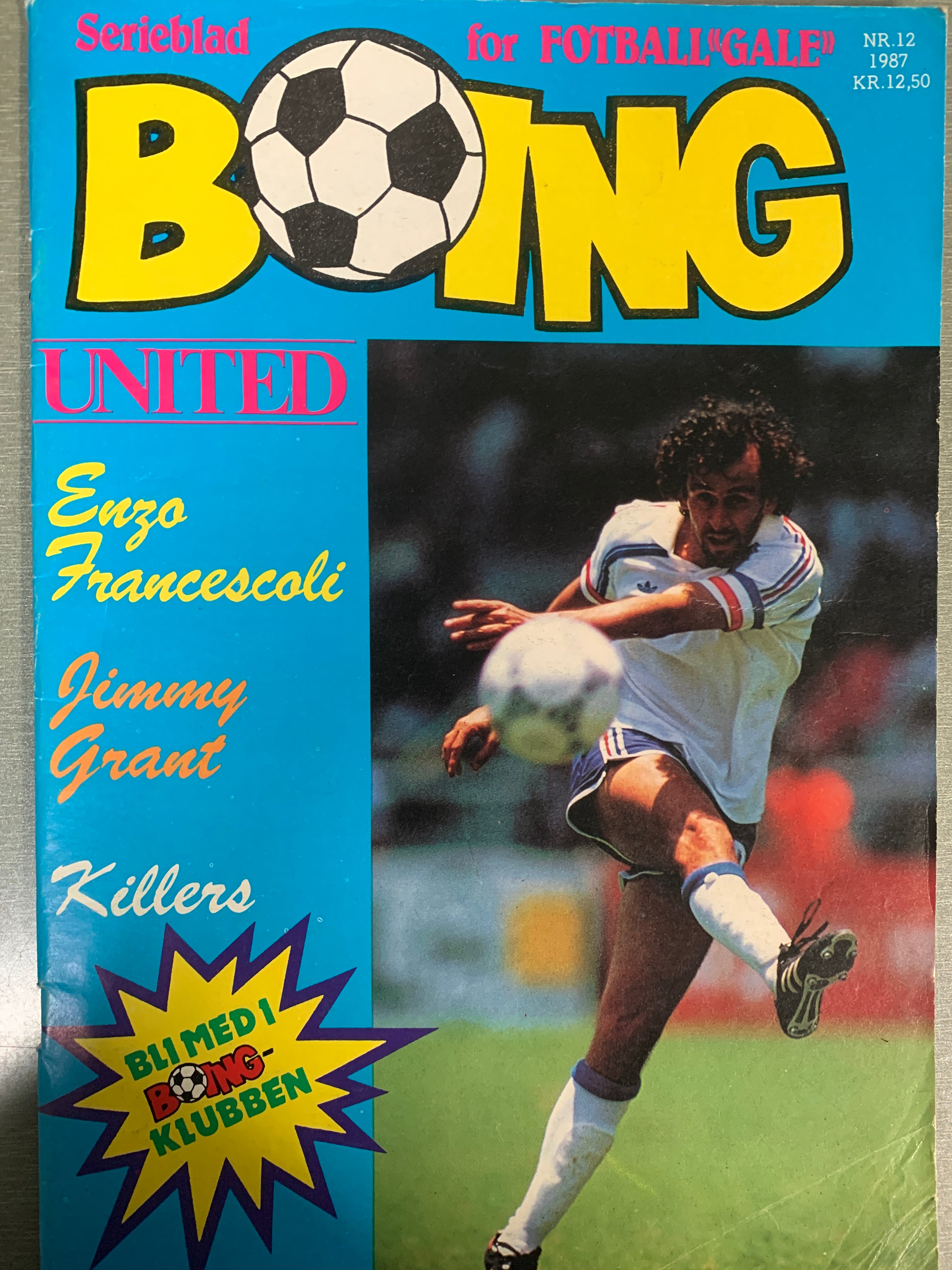 Boing. 1987/12. Tegneserieblad