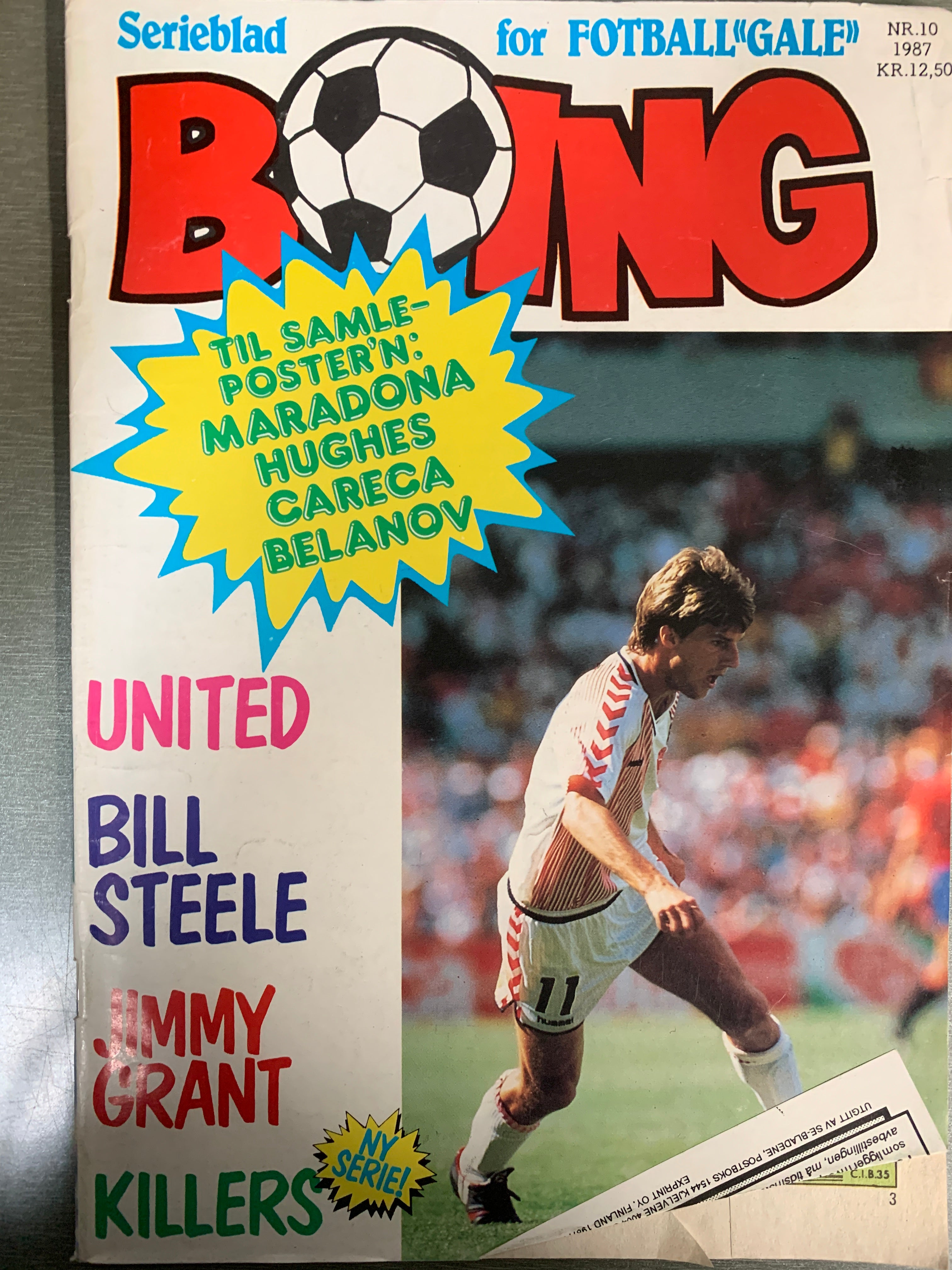 Boing. 1987/10. Tegneserieblad