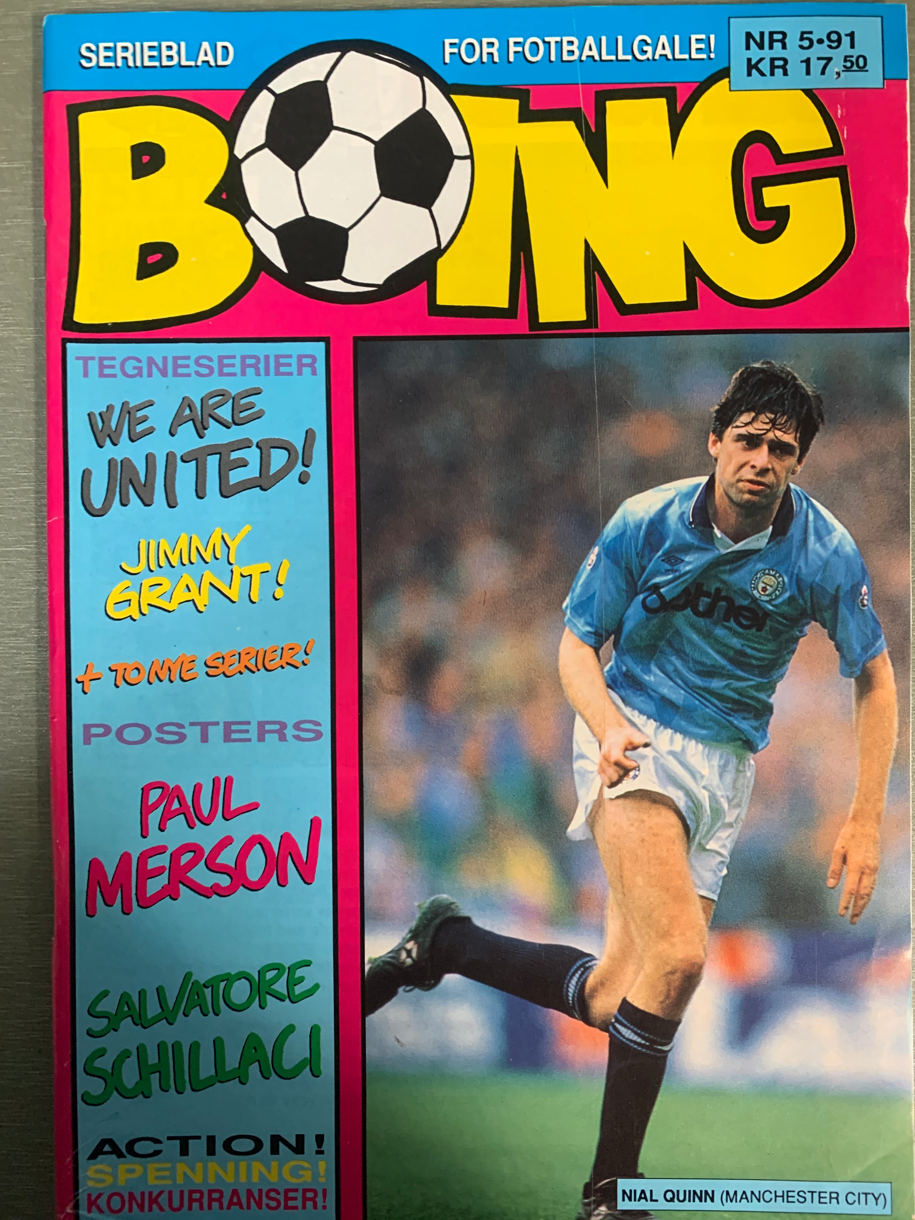 Boing. 1991/05. Tegneserieblad